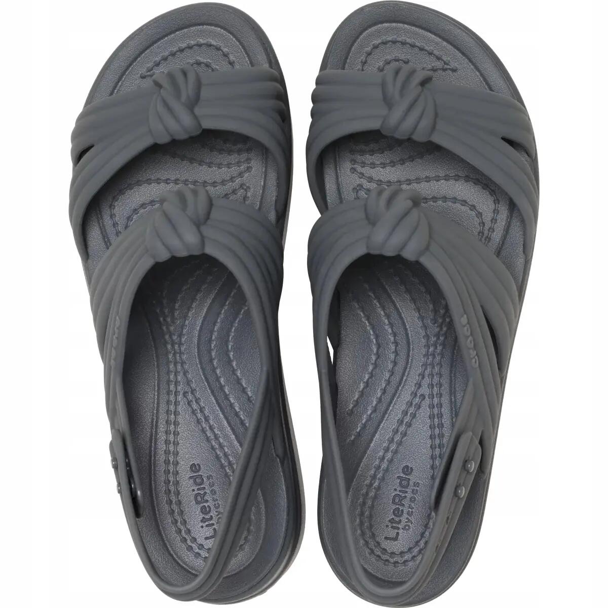 Sandały Dla Dorosłych Crocs Brooklyn Knot Low Wedge Sandal 6/6