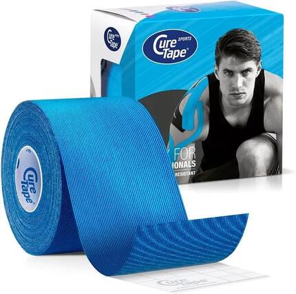 Unisexe Fitness Tape de sport imperméable Bleu CureTape
