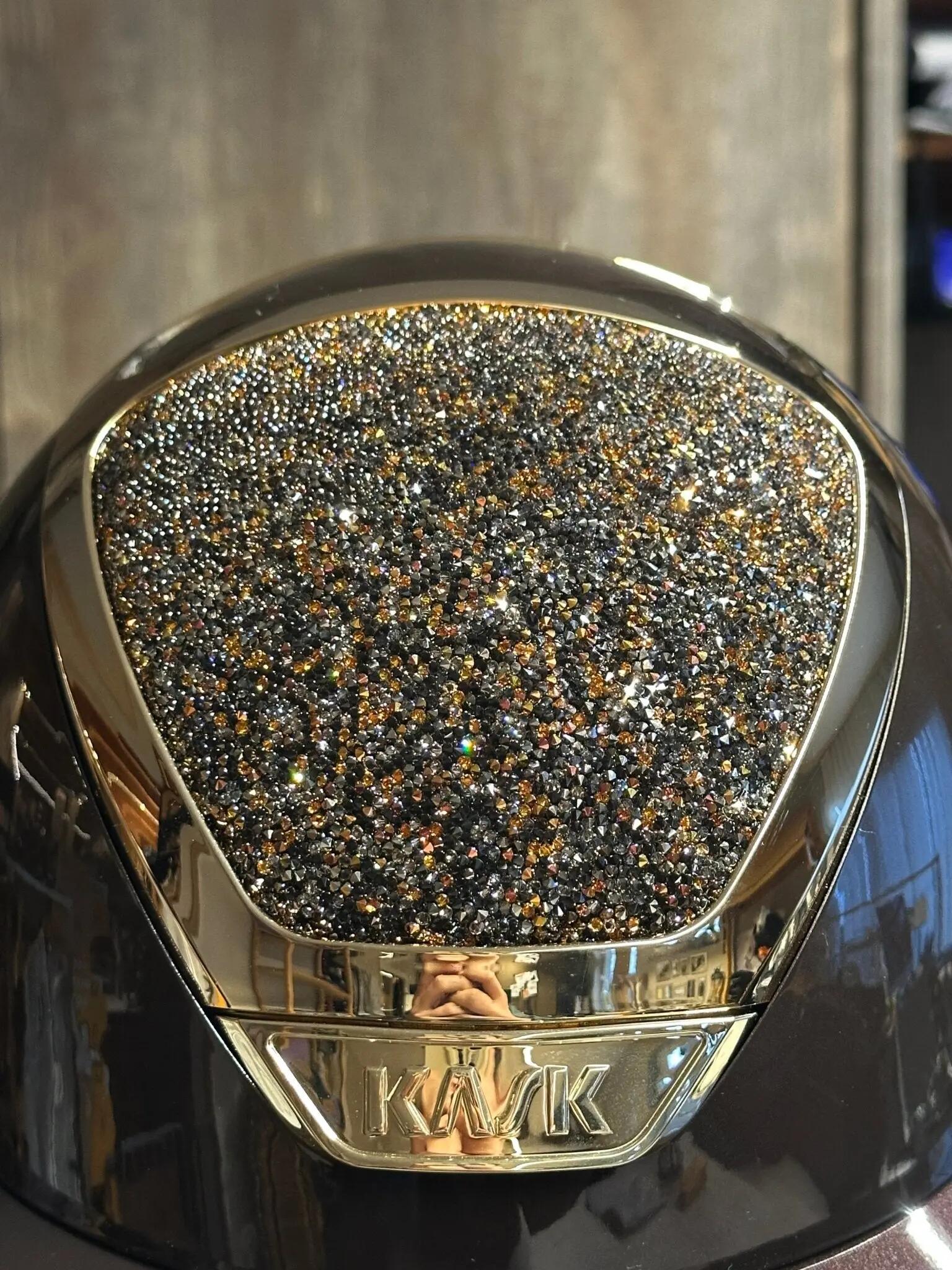 Kask Star Lady Pure Shine Espresso Crystals Midnight Mixture Chrome Gold - 4/4