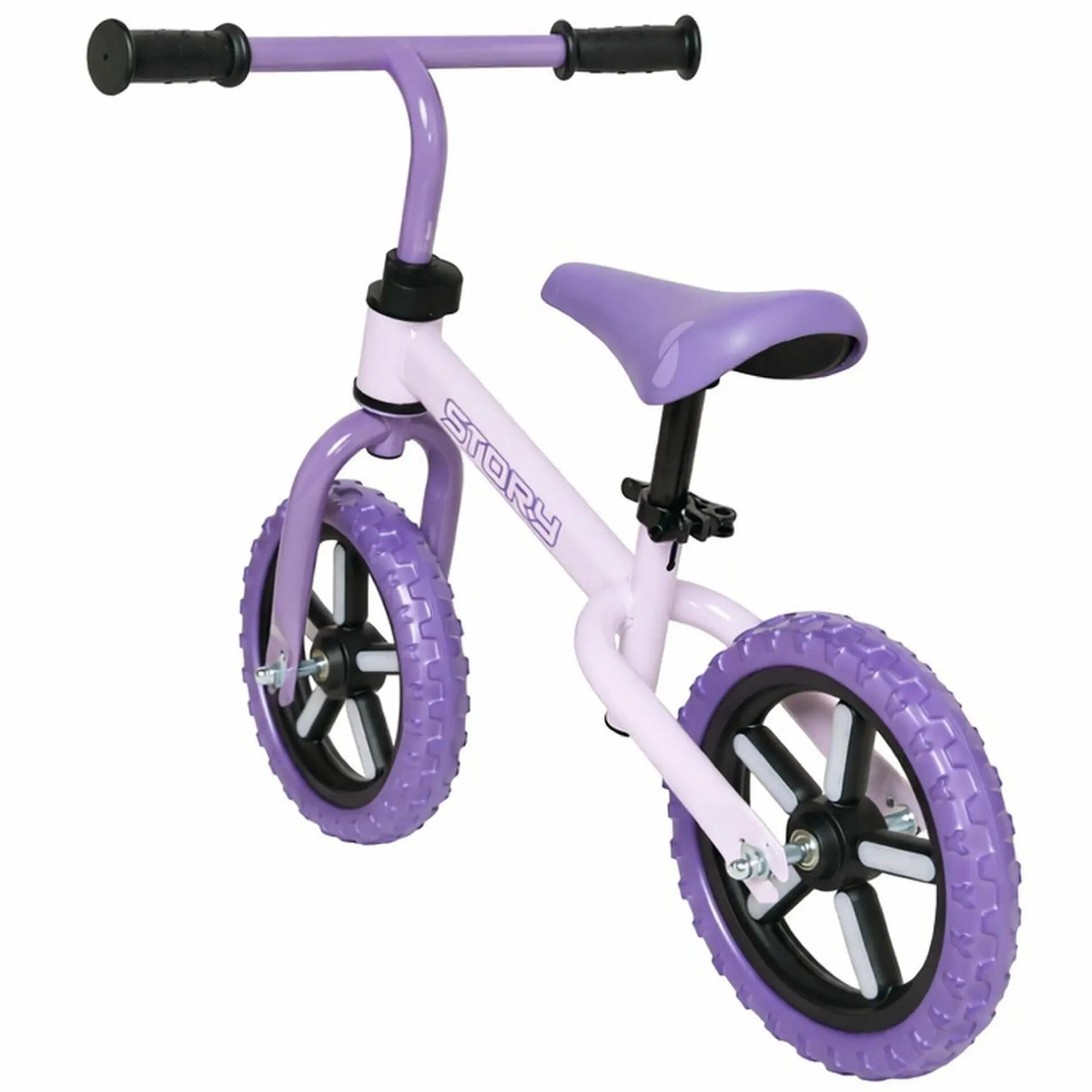 Kinder-Laufrad 70's Baby Racer LED, lila 2/2