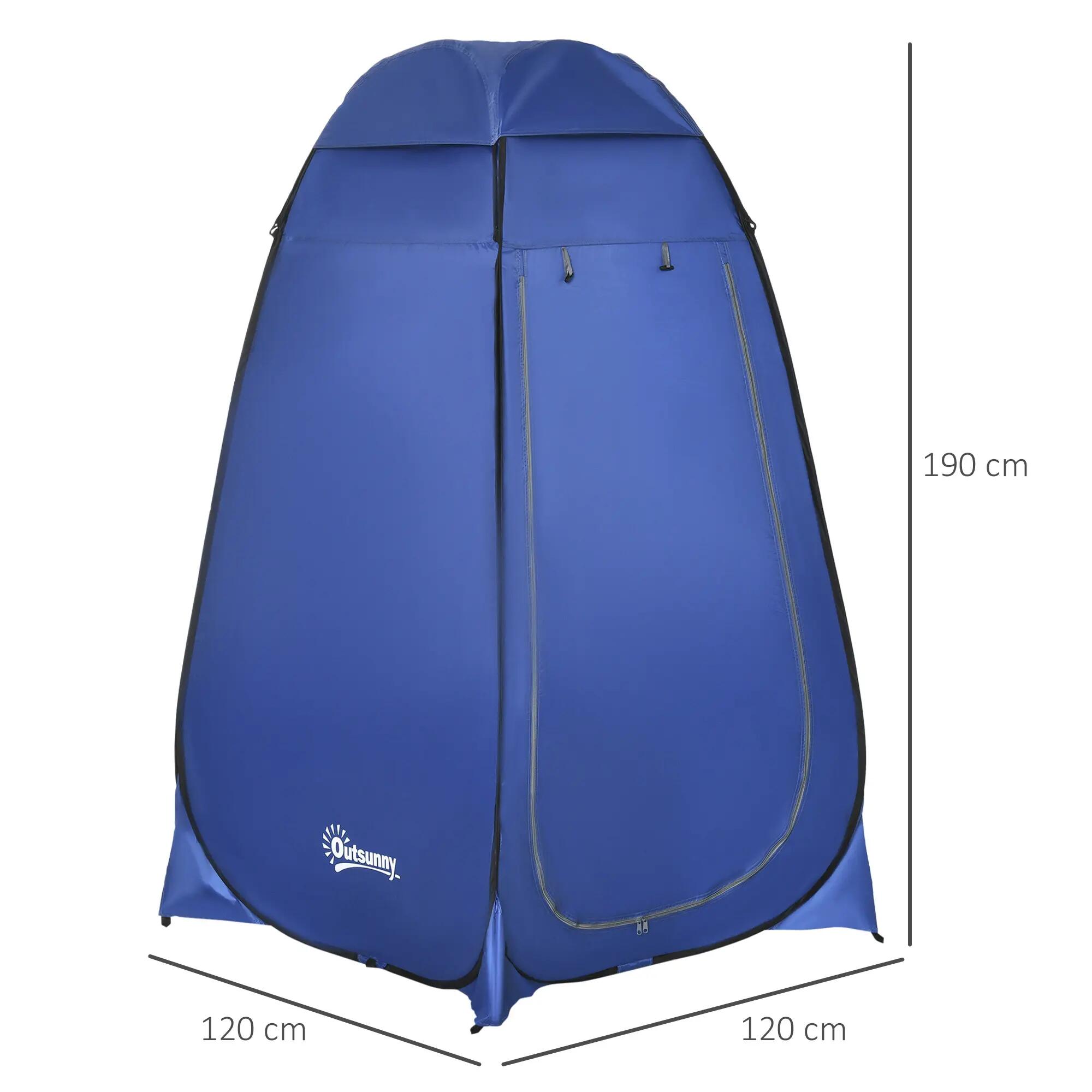 Tente de douche - Camping - Cabine pliante, fenêtre 5/6