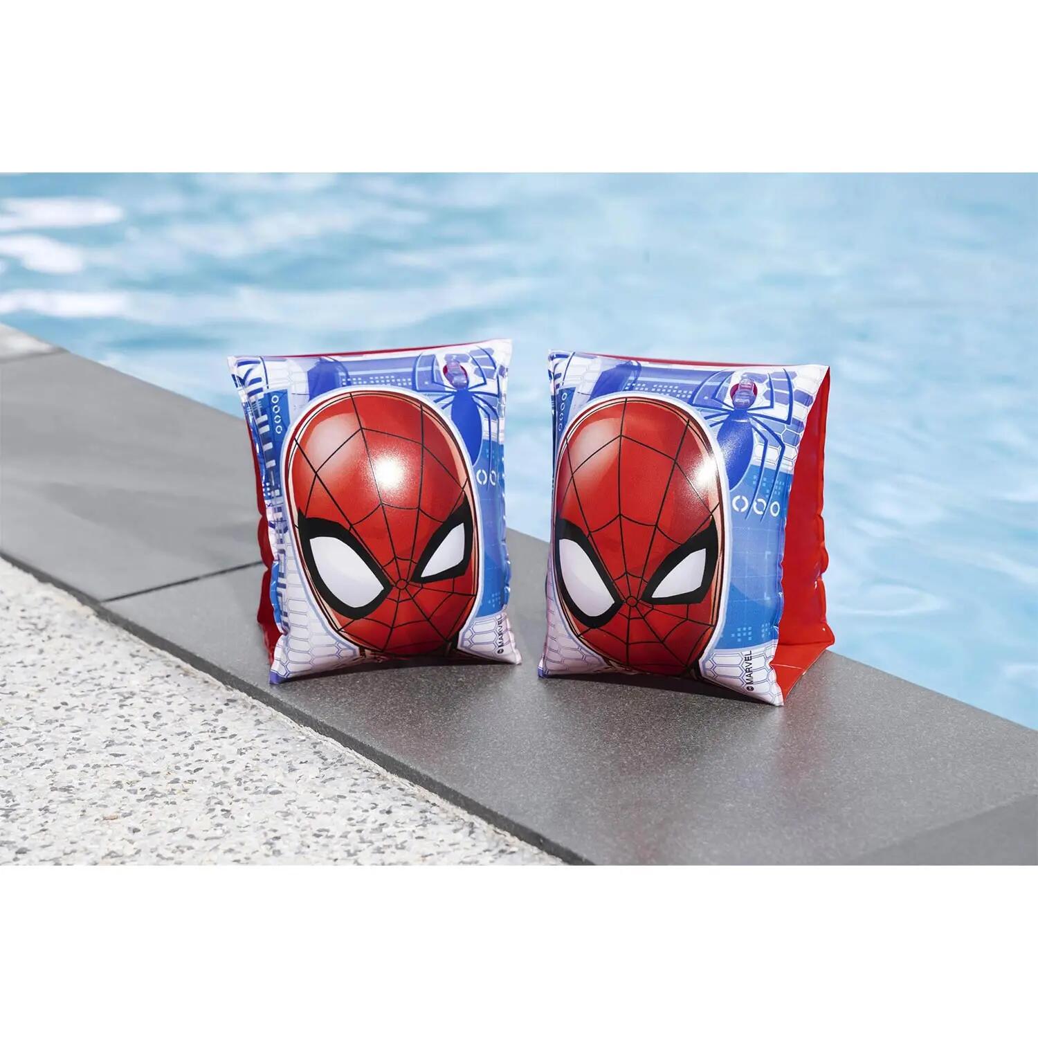 Rękawki do pływania Bestway 98001N dla dzieci 23x15 cm Spiderman 4/10