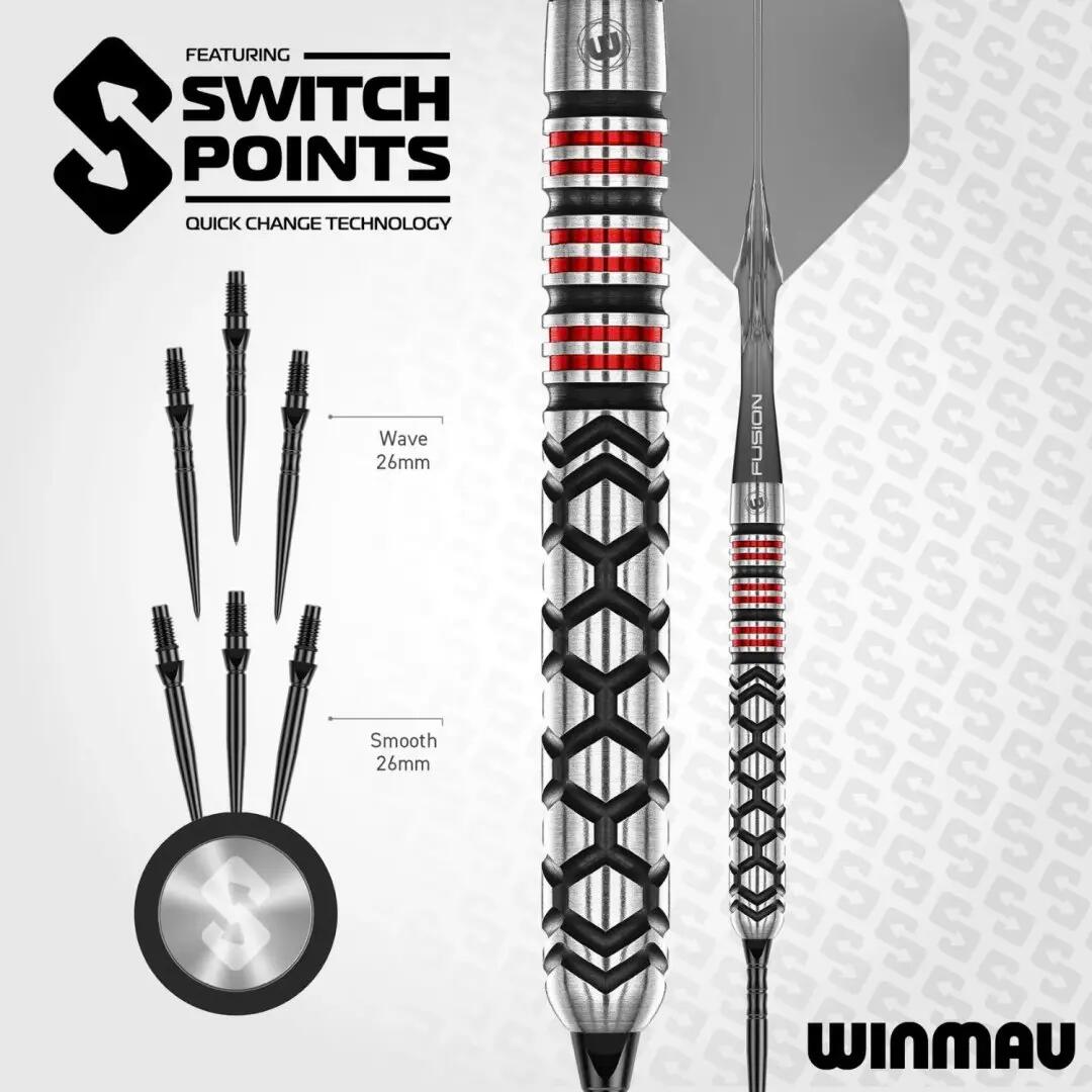 Fornax Parallel 90% Tungsten Switch Dartpijlen 6/7