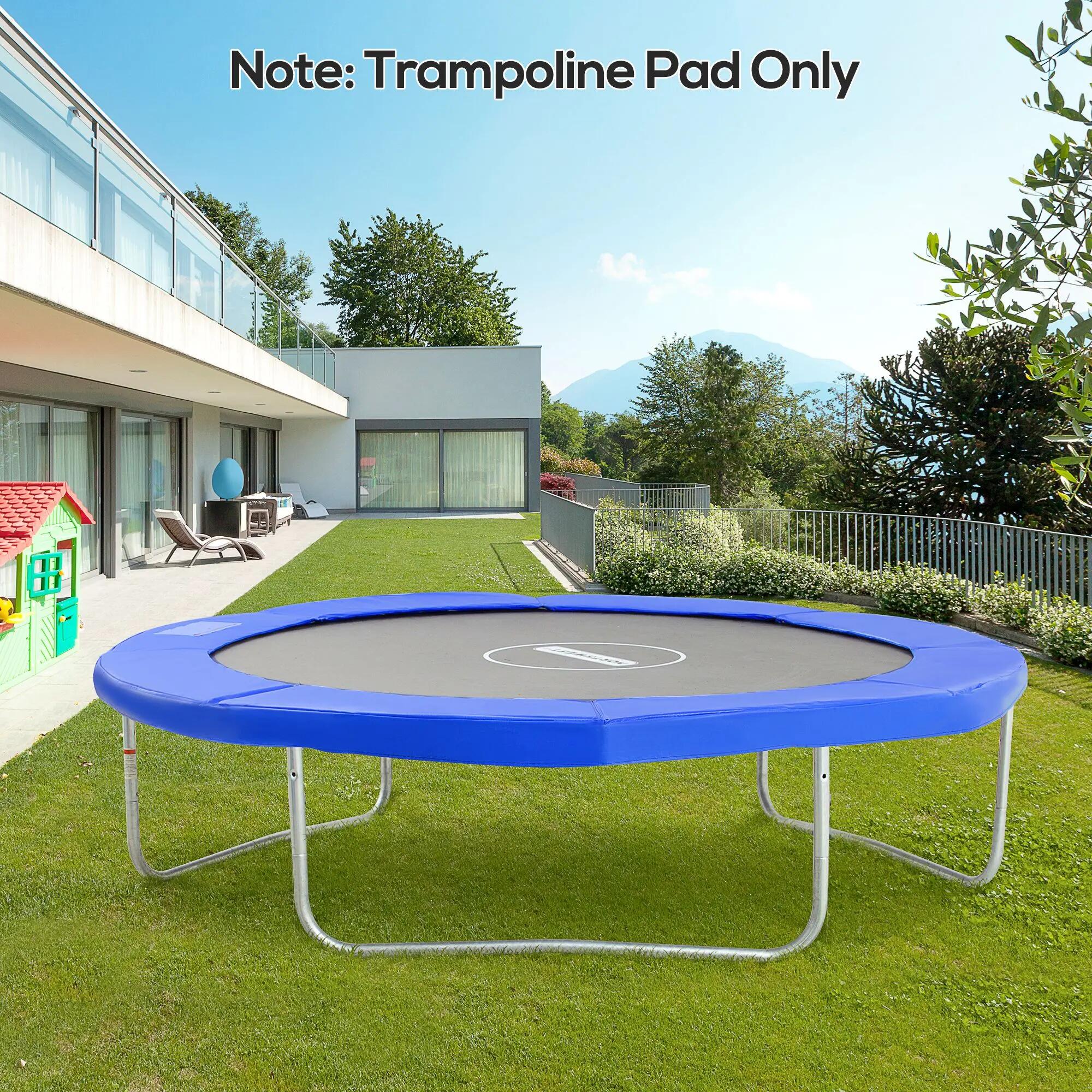 Coussin protection trampoline - anti-uv, anti-déchirure - bleu 4/6