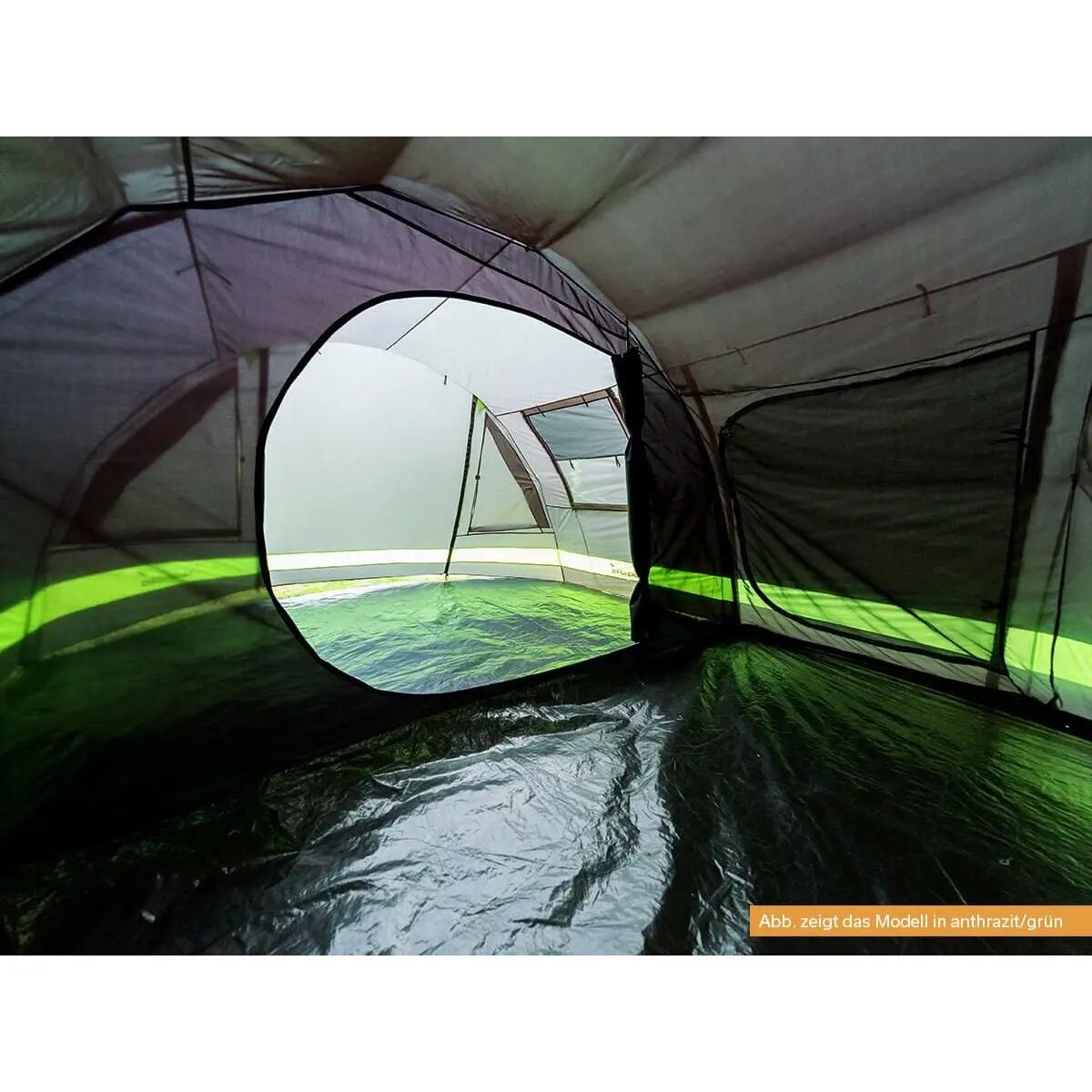 Gebraucht -  Tunnelzelt Kambo 4 - Campingzelt 4 Personen - 1x dunkle Kabine 8/17