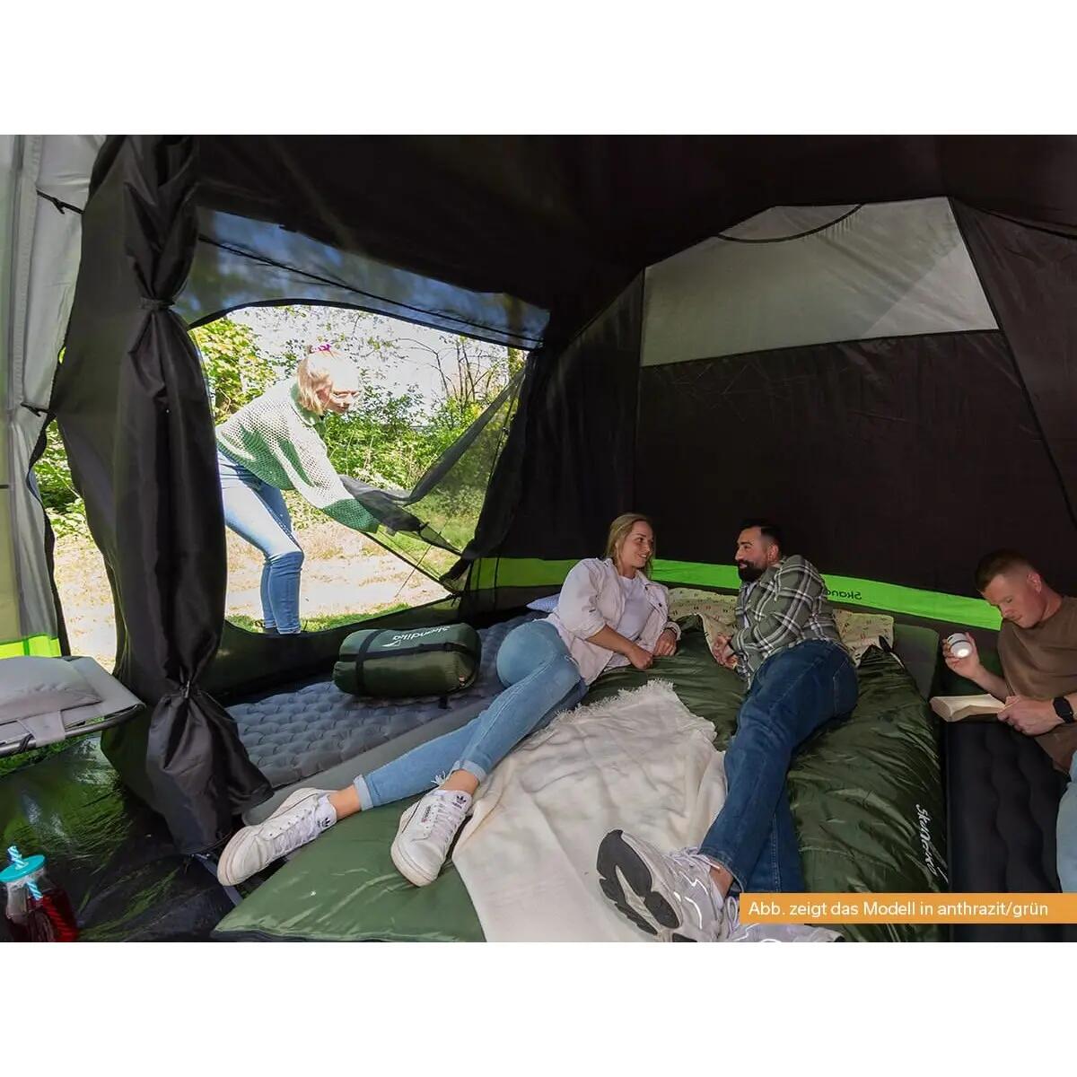 Gebraucht -  Tunnelzelt Kambo 4 - Campingzelt 4 Personen - 1x dunkle Kabine 7/17