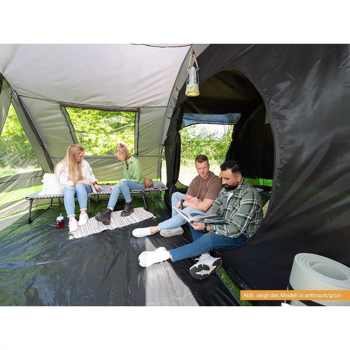 Gebraucht -  Tunnelzelt Kambo 4 - Campingzelt 4 Personen - 1x dunkle Kabine 6/17