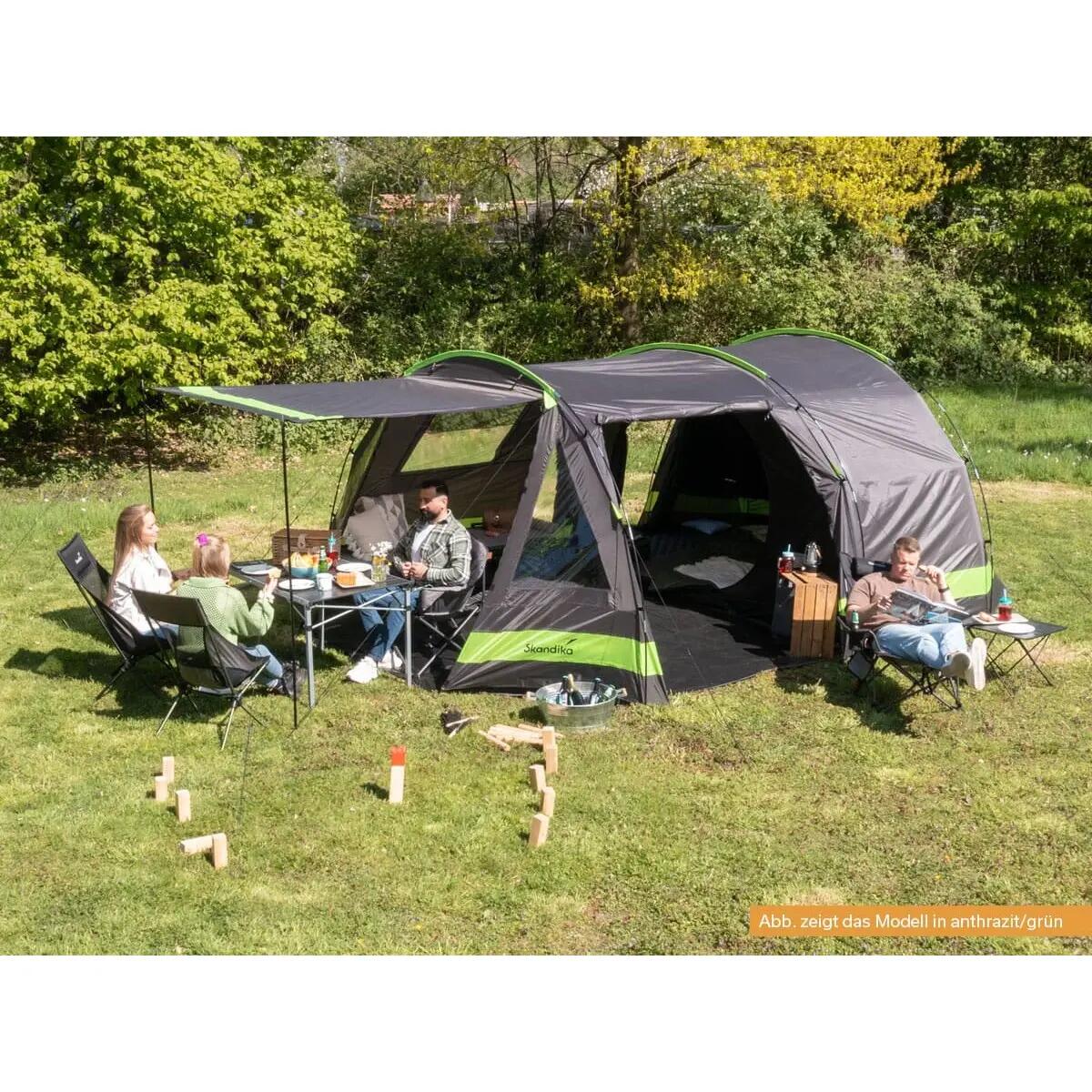 Gebraucht -  Tunnelzelt Kambo 4 - Campingzelt 4 Personen - 1x dunkle Kabine 5/17