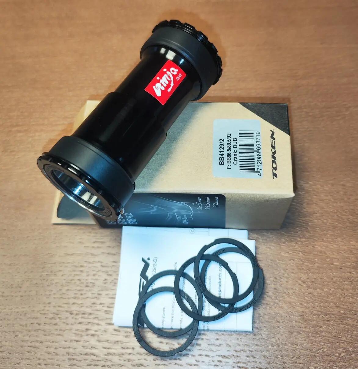 Suport TOKEN BB4129 NINJA – Rama BB86/BB89.5/BB92 do korb SRAM DUB 5/8