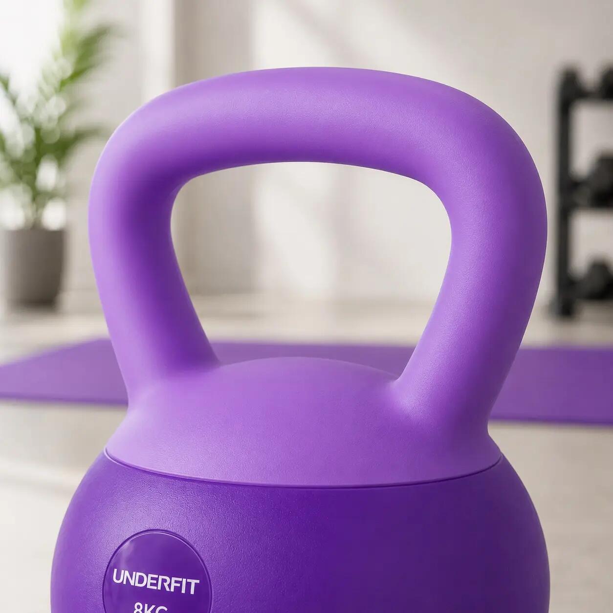 Zestaw Kettlebell Soft 2,5-12 kg 6 szt. Miękkie Odważniki UNDERFIT 5/14