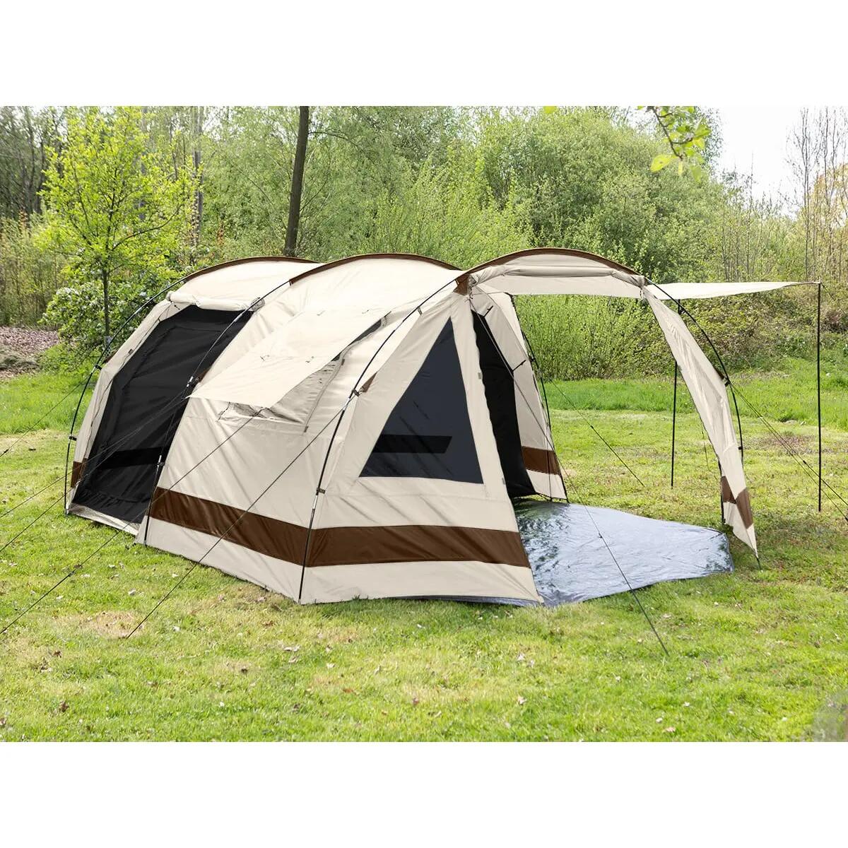Gebraucht -  Tunnelzelt Kambo 4 - Campingzelt 4 Personen - 1x dunkle Kabine 3/17
