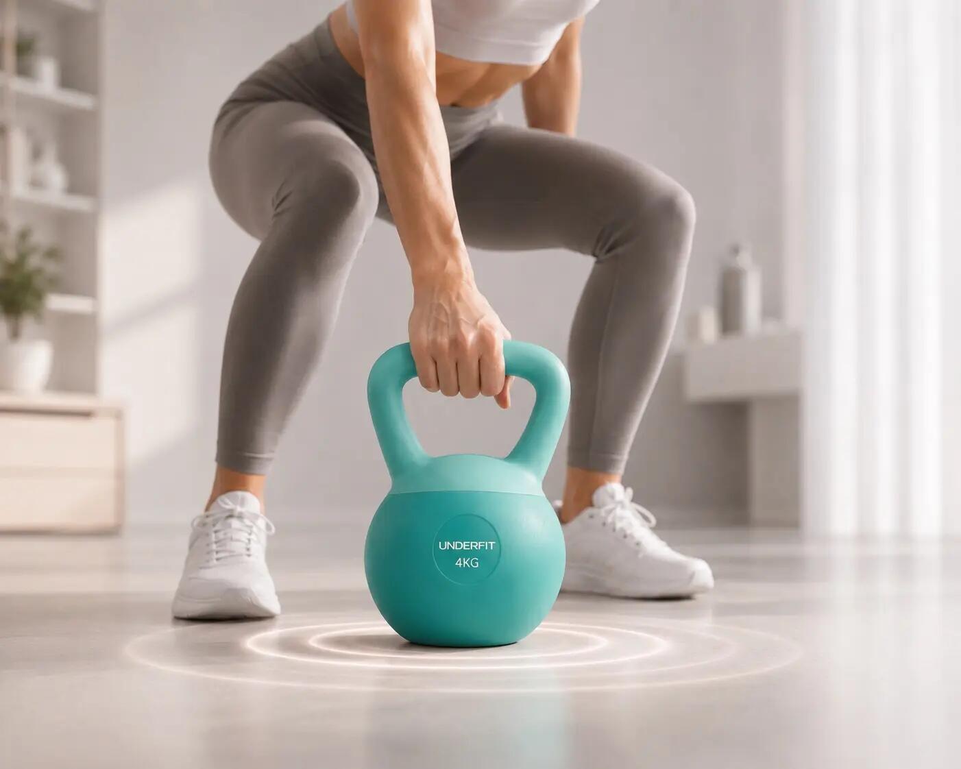 Zestaw Kettlebell Soft 2,5-12 kg 6 szt. Miękkie Odważniki UNDERFIT 3/14