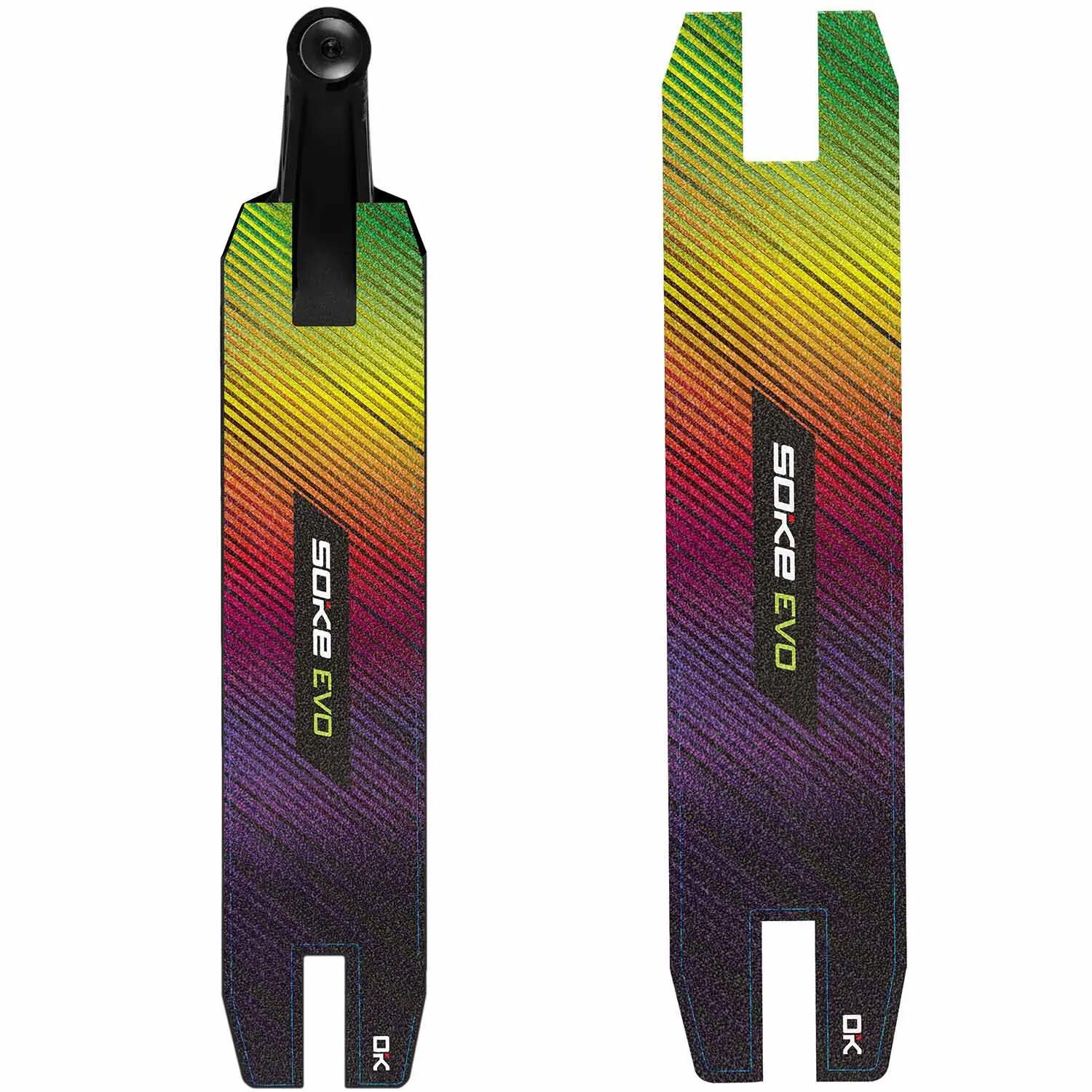 Grip tape do hulajnogi wyczynowej Soke Griptape 47x10cm Rainbow 1/4