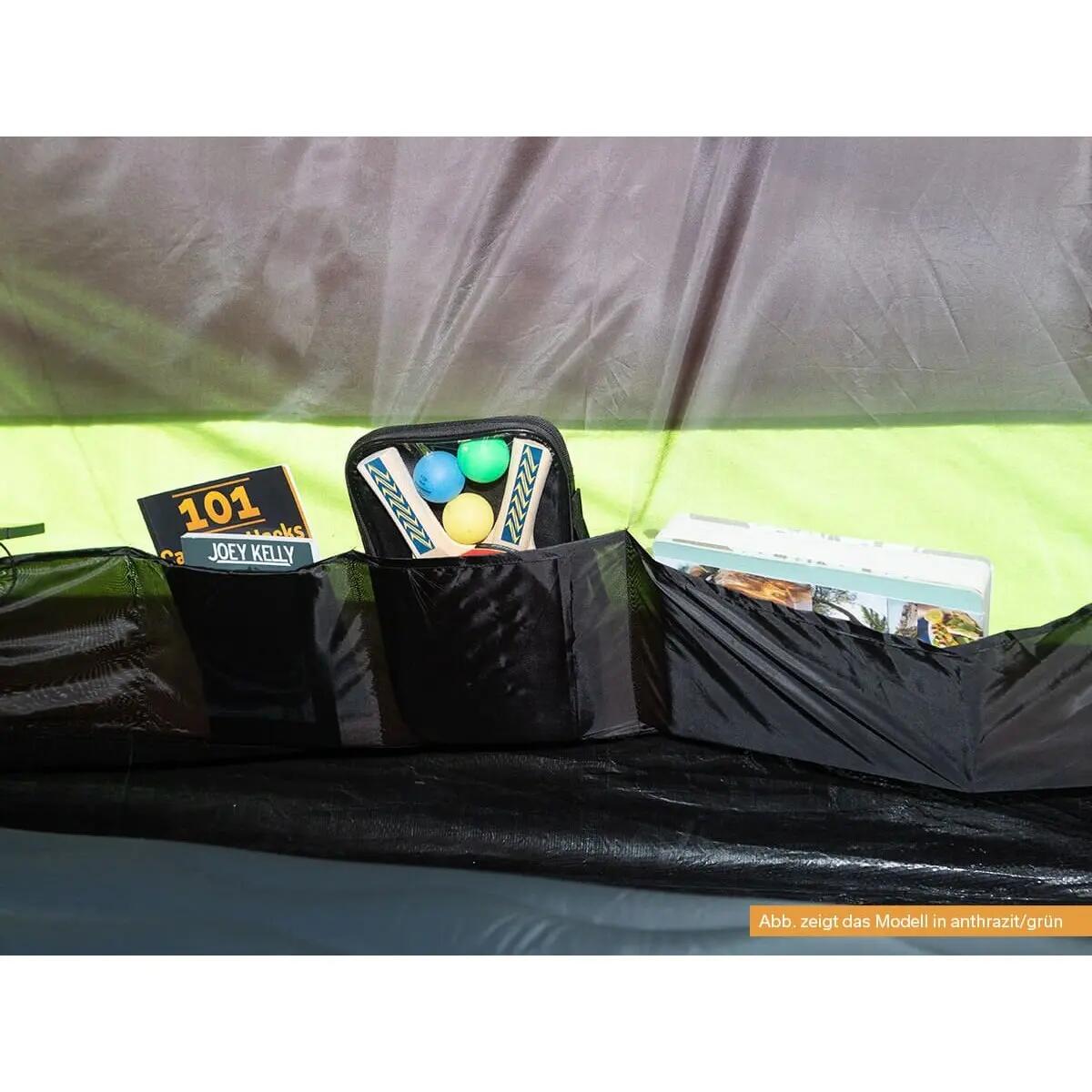 Gebraucht -  Tunnelzelt Kambo 4 - Campingzelt 4 Personen - 1x dunkle Kabine 14/17