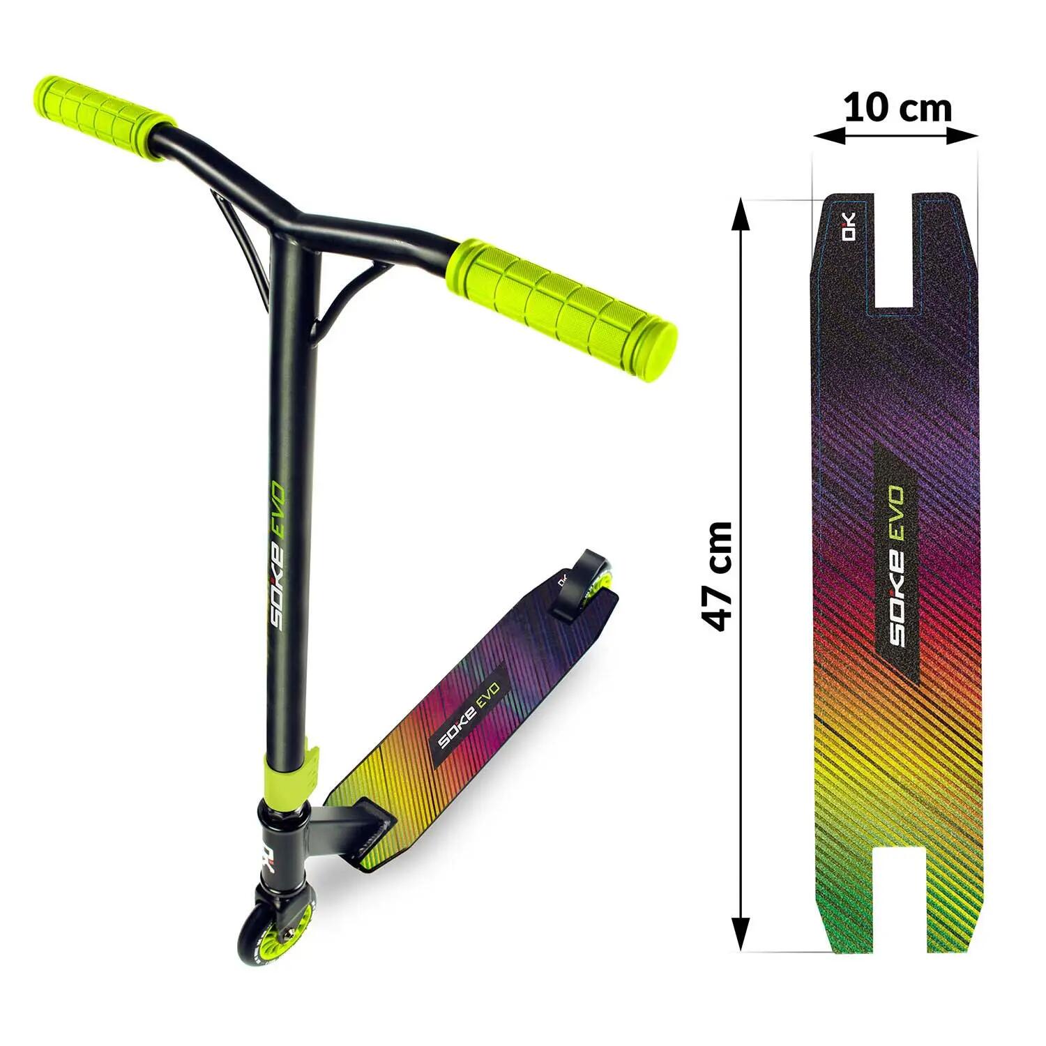 Grip tape do hulajnogi wyczynowej Soke Griptape 47x10cm Rainbow 4/4