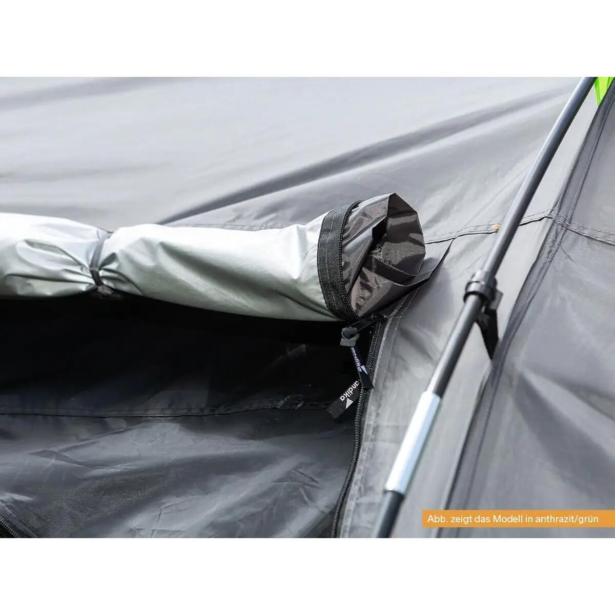 Gebraucht -  Tunnelzelt Kambo 4 - Campingzelt 4 Personen - 1x dunkle Kabine 12/17