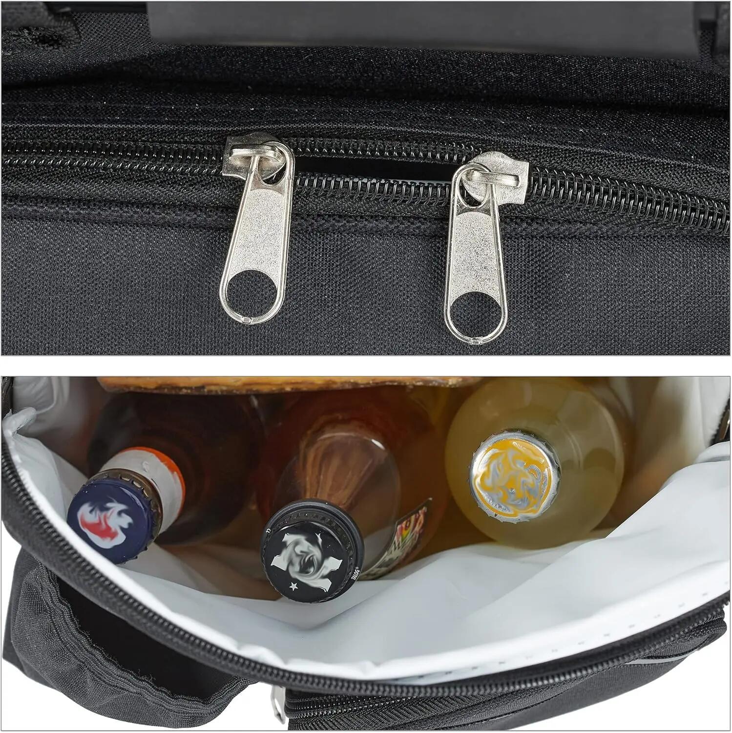Silla de Mochila, Taburete Plegable, Bolsa Refrigeradora, Oxford PVC 600D 5/6