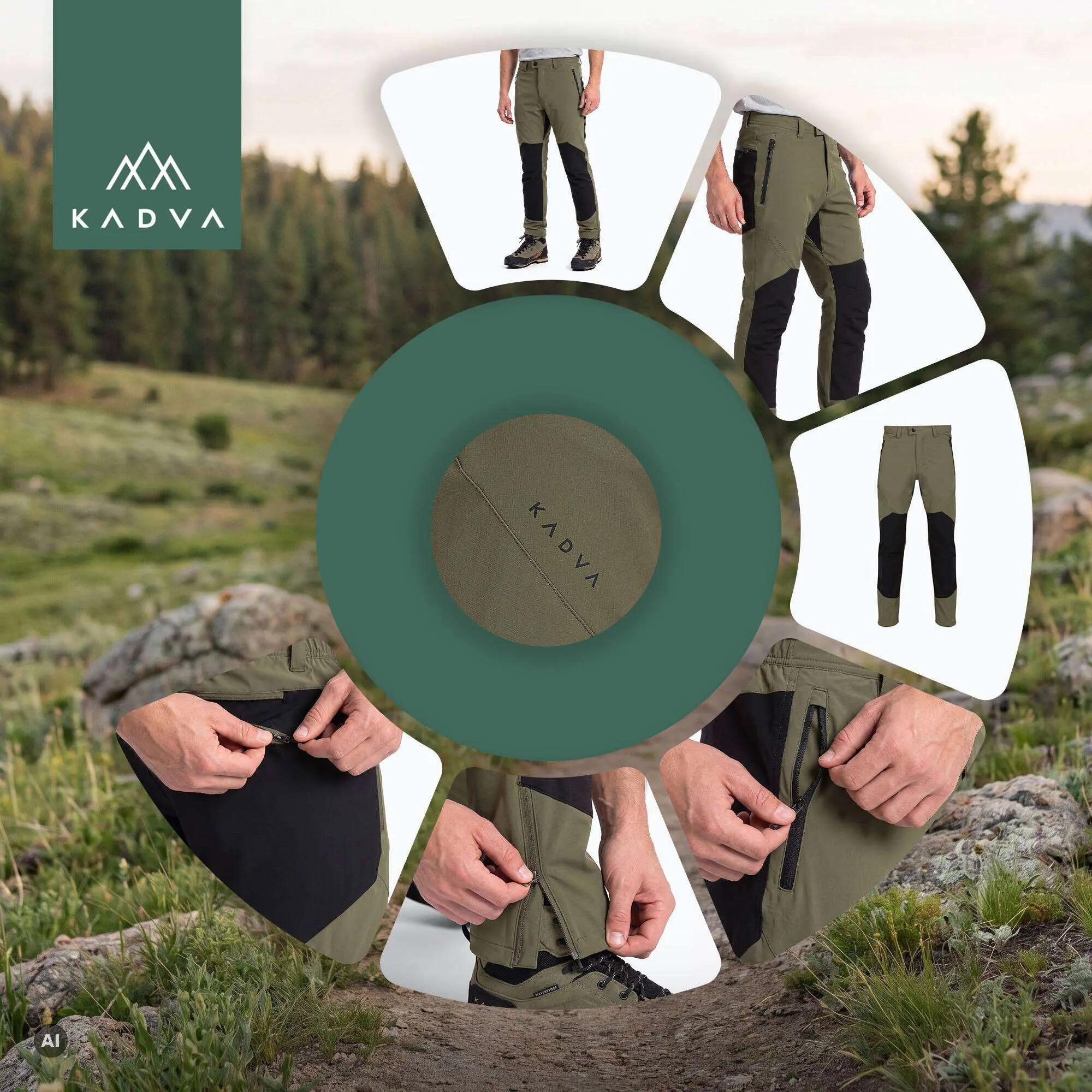 Spodnie trekkingowe męskie KADVA Woodsy 5/7