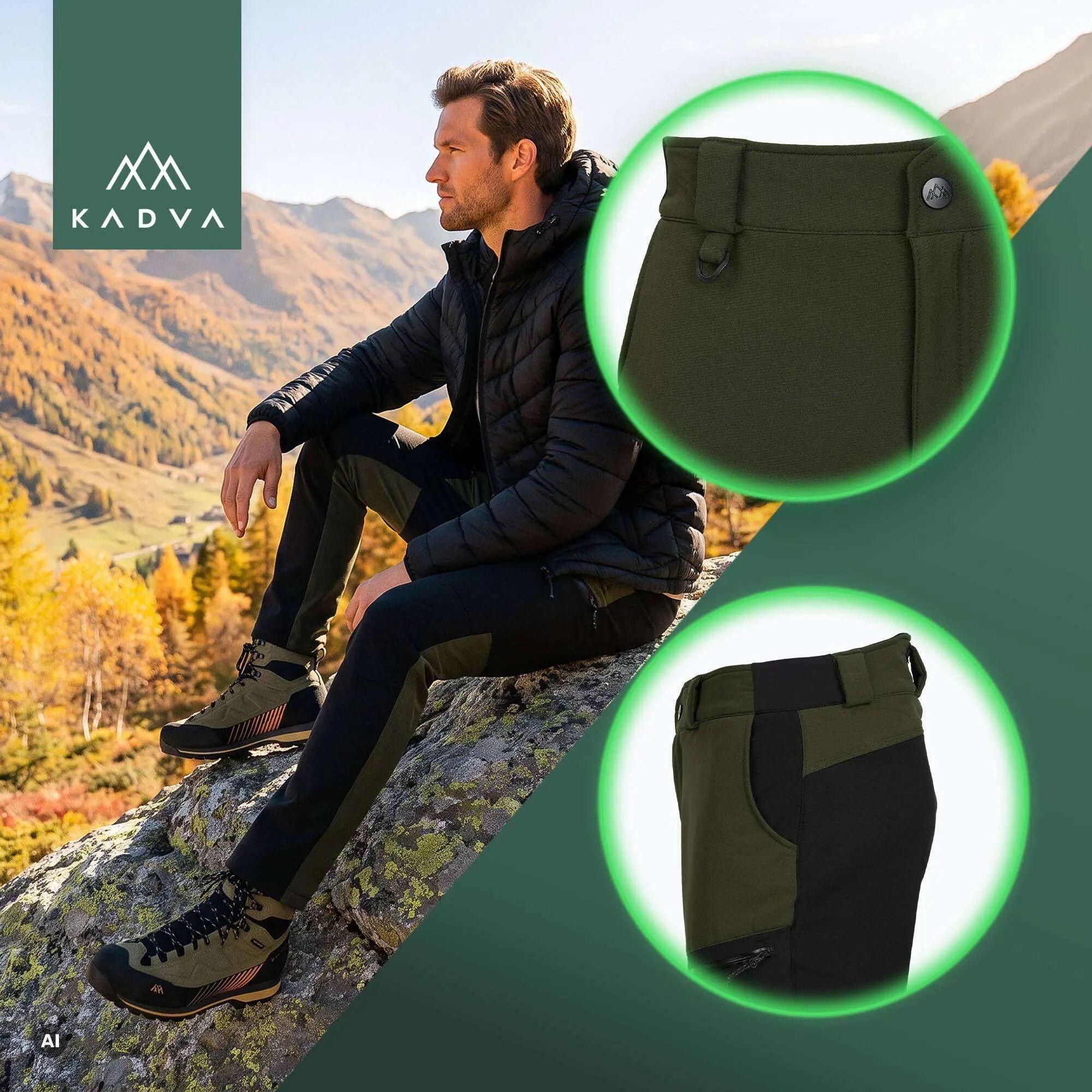 Pantalon de trekking homme KADVA Wanderleaf 4way 4/7
