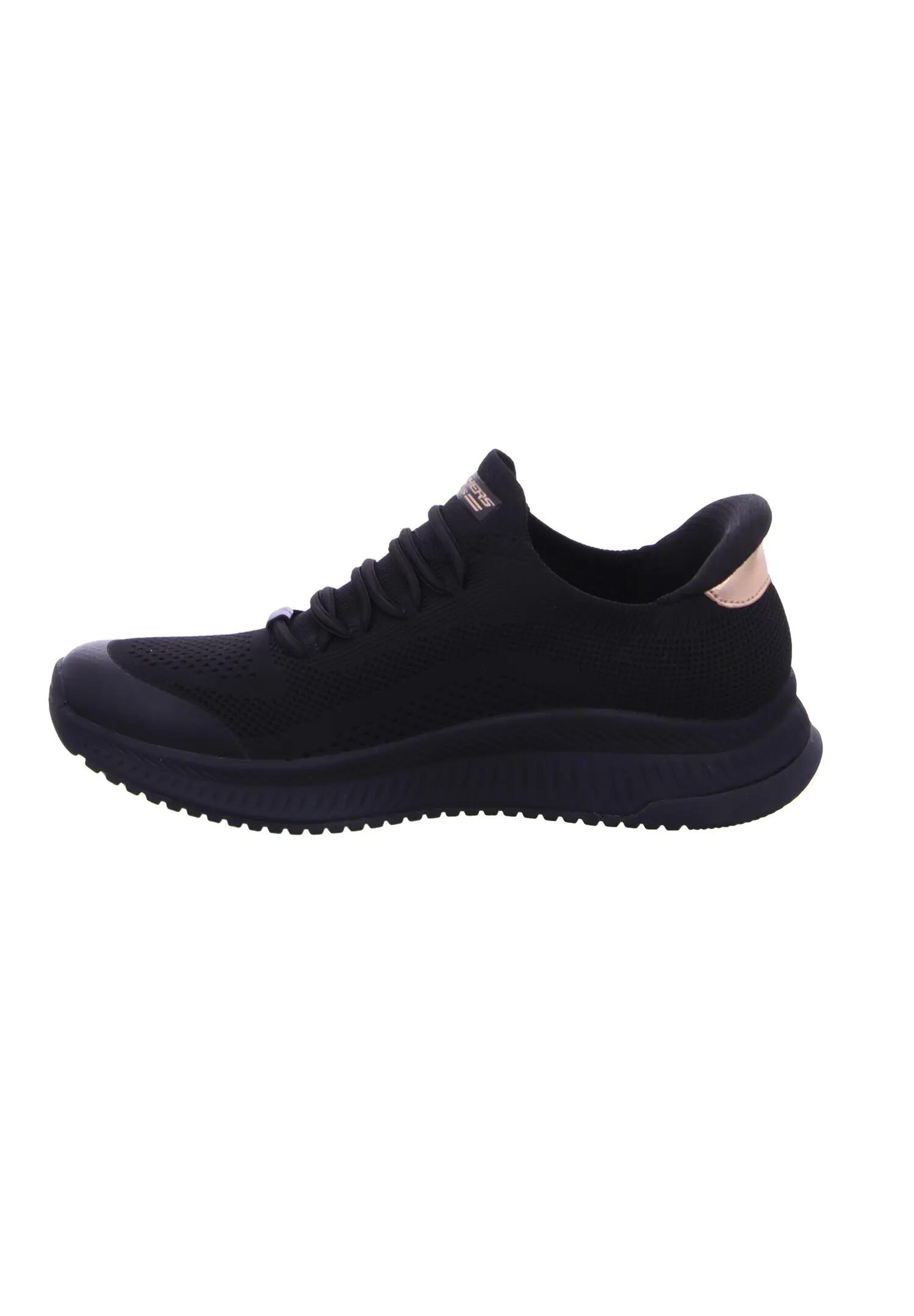 Scarpe da uomo Skechers Bobs squad nere. 4/5