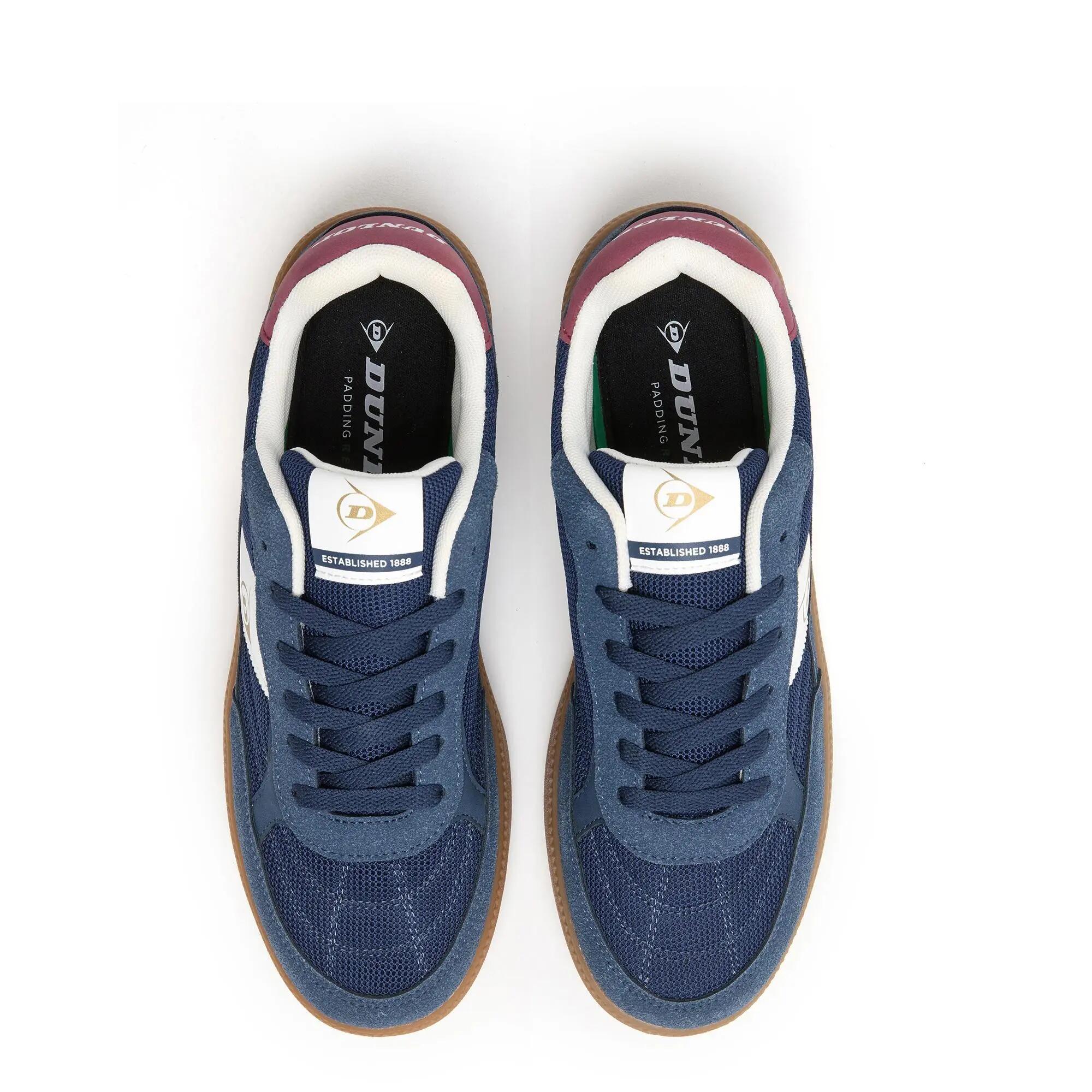 Zapatillas deportivas Dunlop Hombre 36101 Azul denim con Cordones 4/5