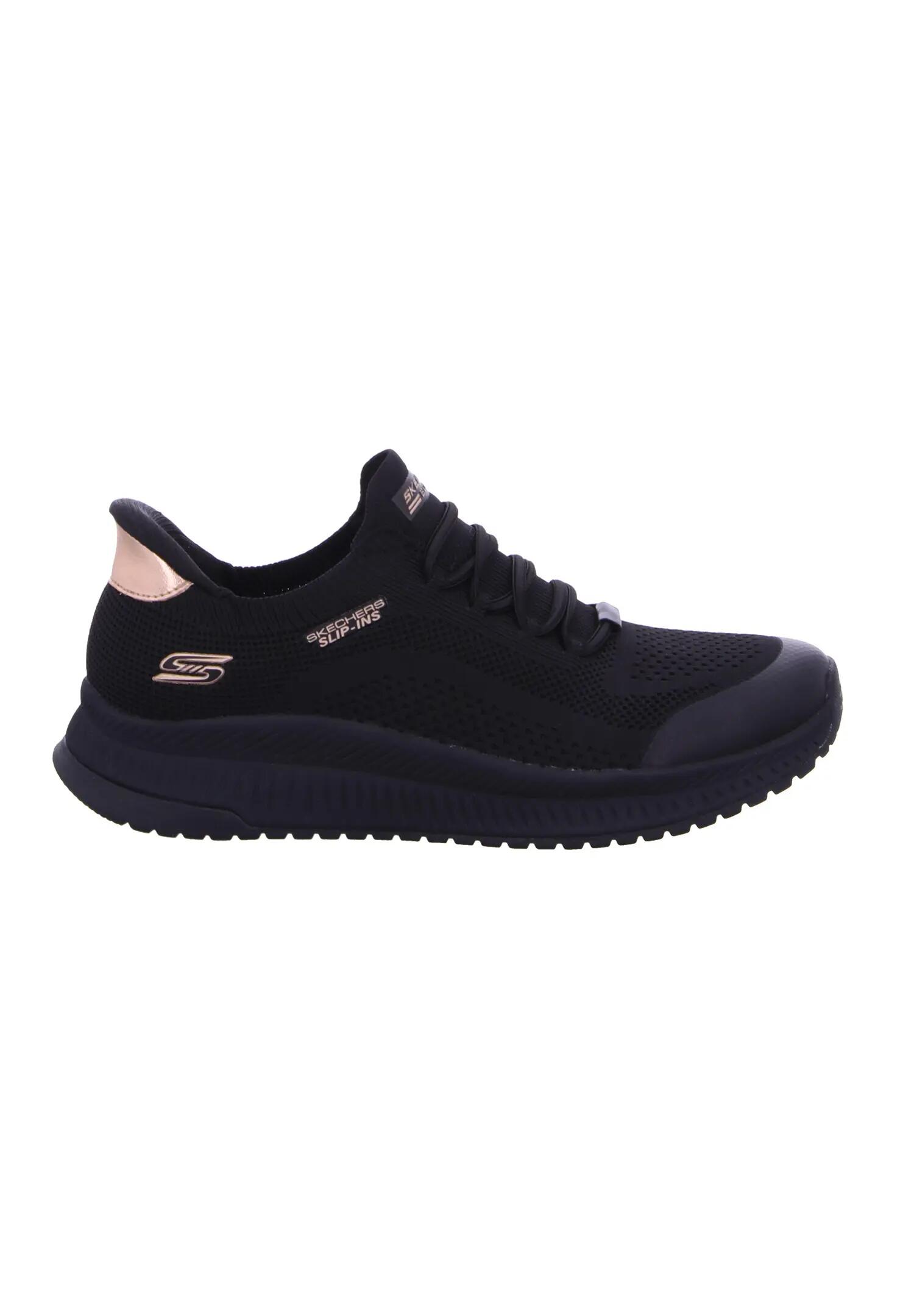 Scarpe da uomo Skechers Bobs squad nere. 3/5