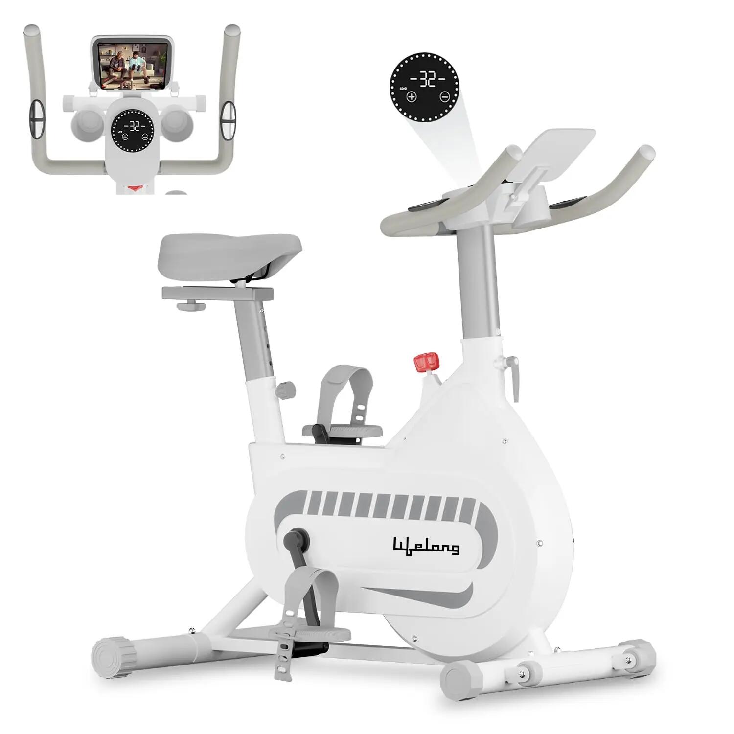 FitPro Spin Bike 8kg Flywheel LED Display Heart Rate, Weight Capacity 120kg -  1