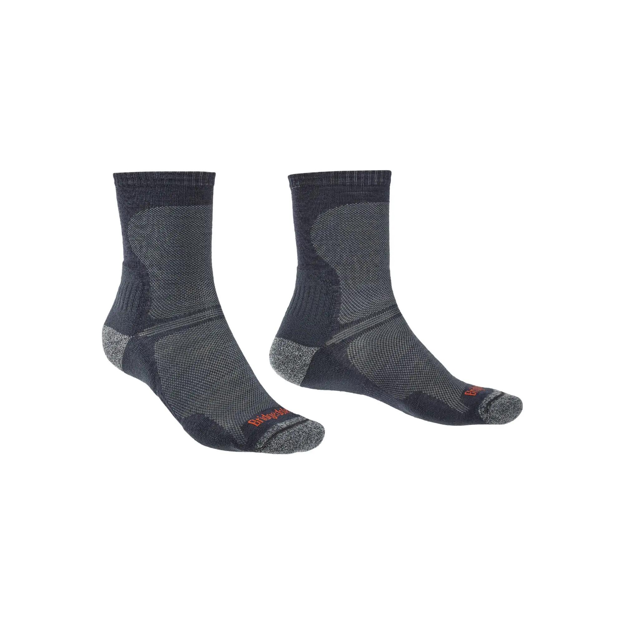 Bridgedale Men's Hike Ultra Light Merino Performance Crew Socks -  1