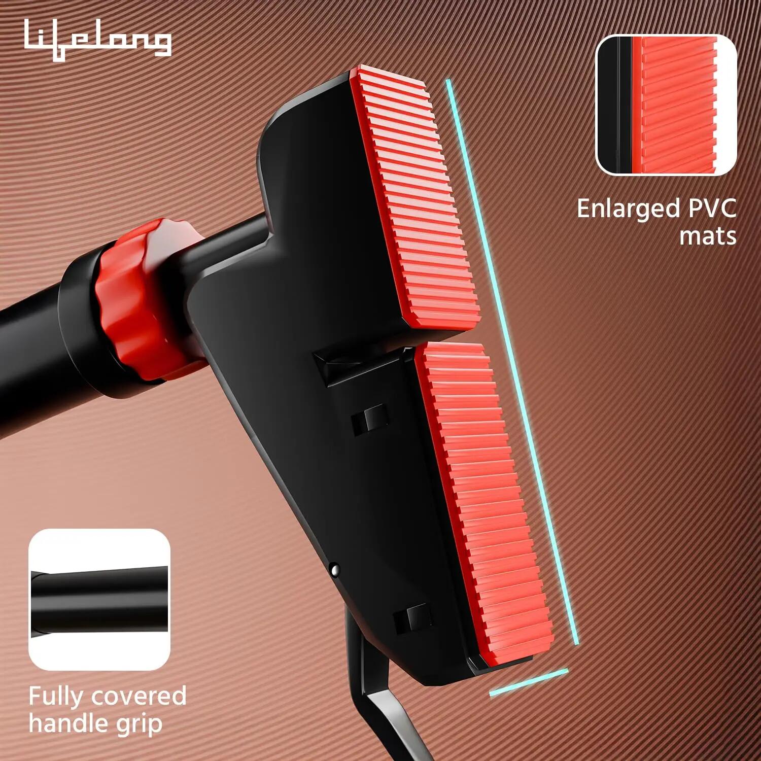 Lifelong Adjustable Pull-Up Bar for Home Gym | No Screws Hanging Bar, Adjustable Length (76-100cm), Doorway Chin-Up Bar, Gym Equipment for Men Workout, Strength Training, Weight Capacity (250kg) -  4