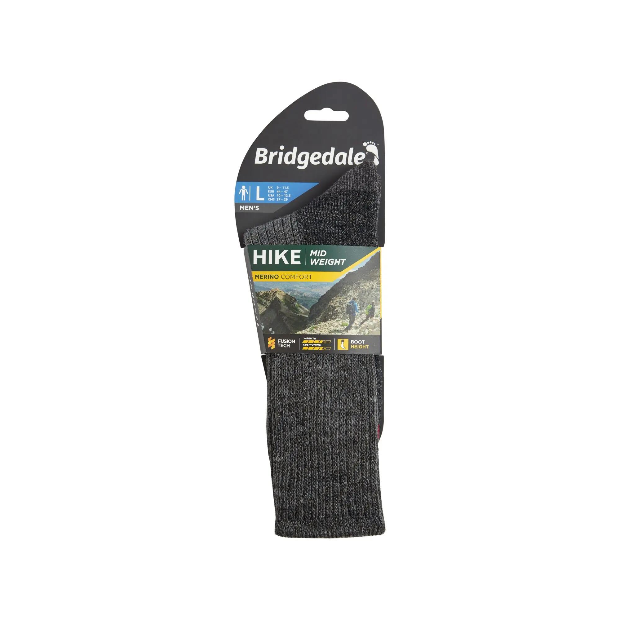 Bridgedale Men's Hike Midweight Merino Comfort Socks -  4