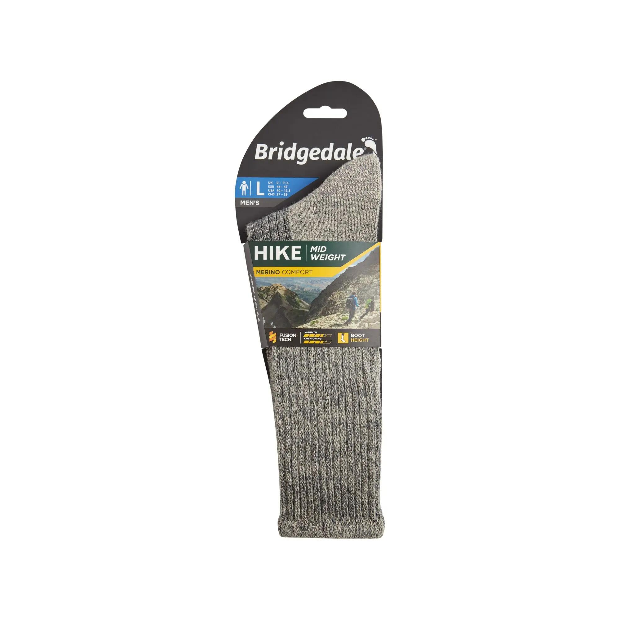 Bridgedale Men's Hike Midweight Merino Comfort Socks -  4