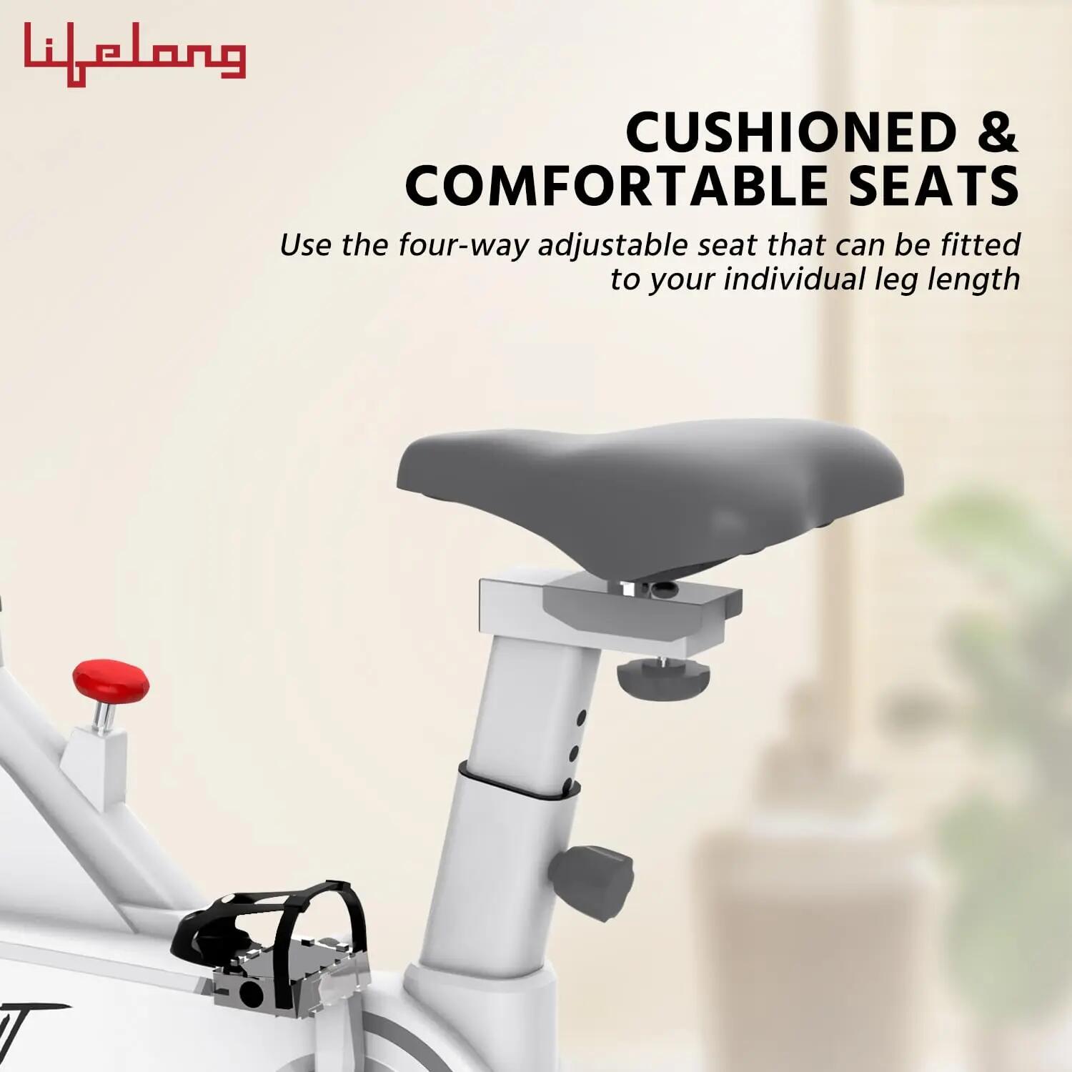 FitPro Spin Bike 7kg Flywheel Heart Rate Sensor 120kg -  5