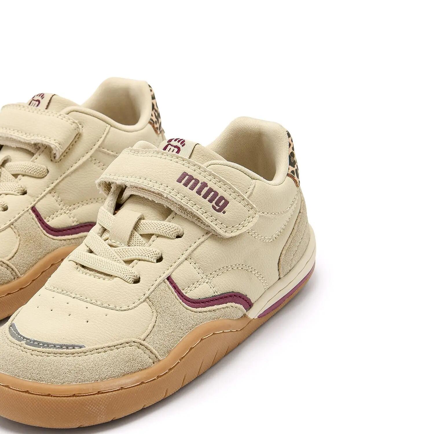 Zapatillas caminar Niños barefoot MTNG KIDS Free Beige 6/7