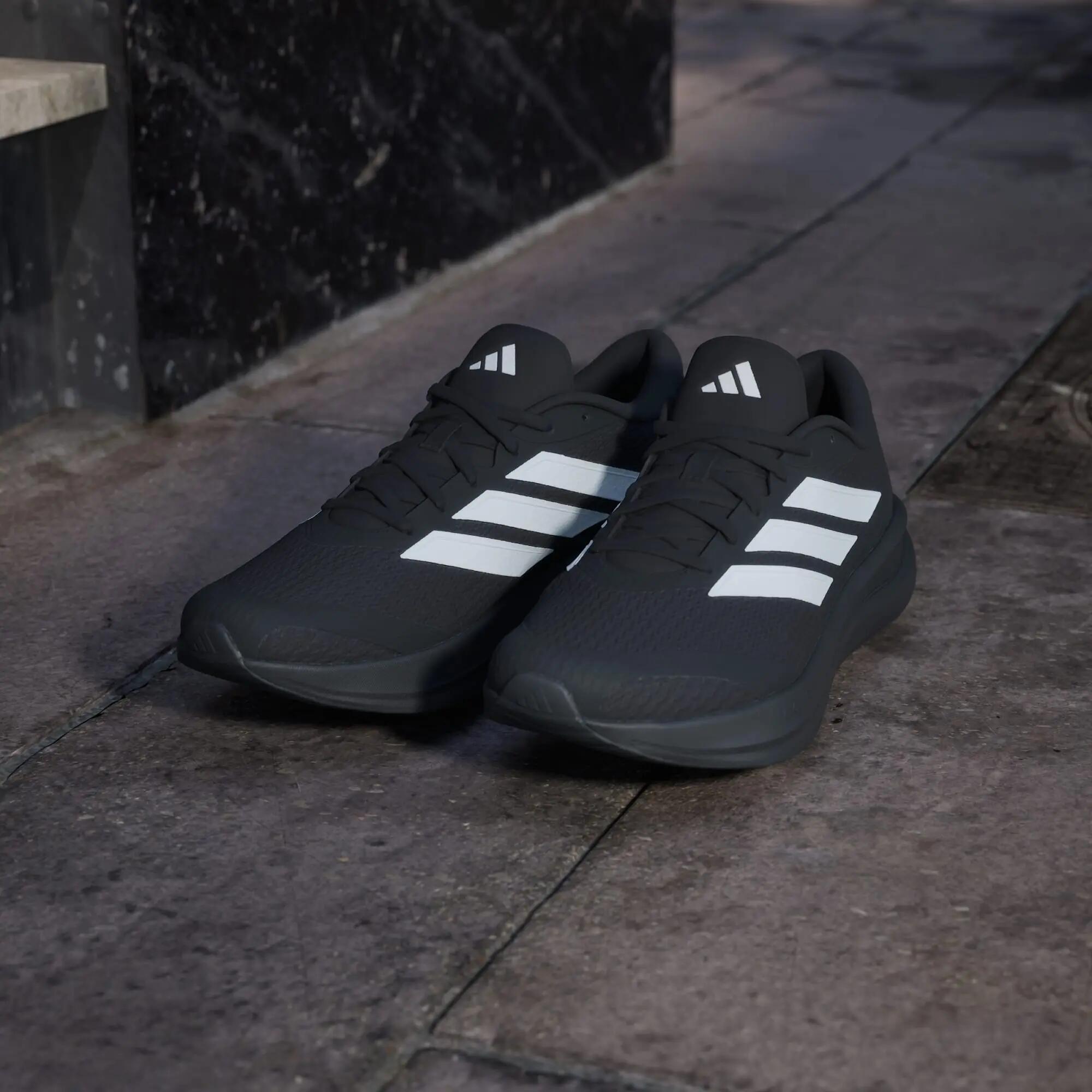 Adidas RUNFALCON 6 Men Running Shoes Black -  5
