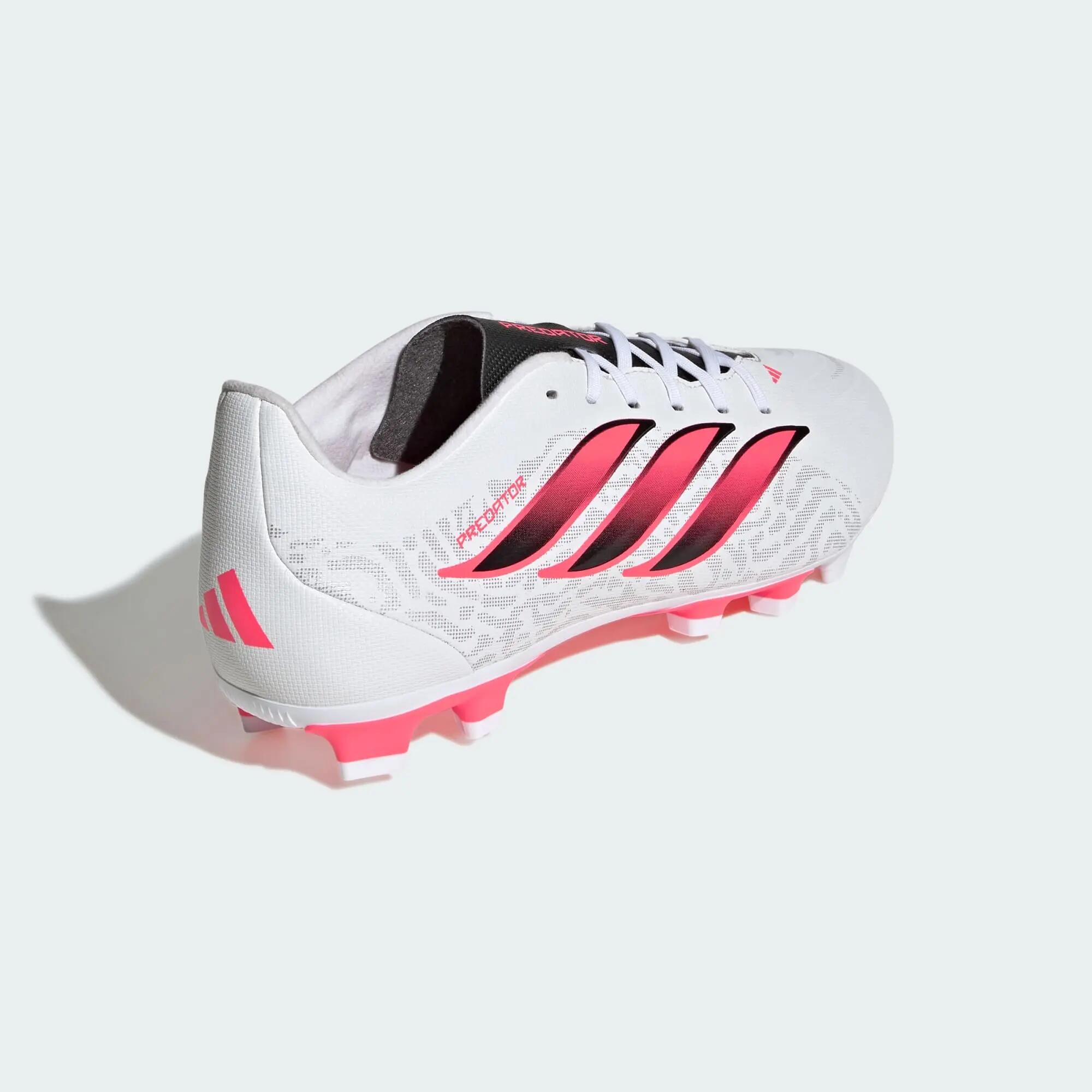 Adidas PREDATOR CLUB FG/MG Unisex Football Shoes White -  4