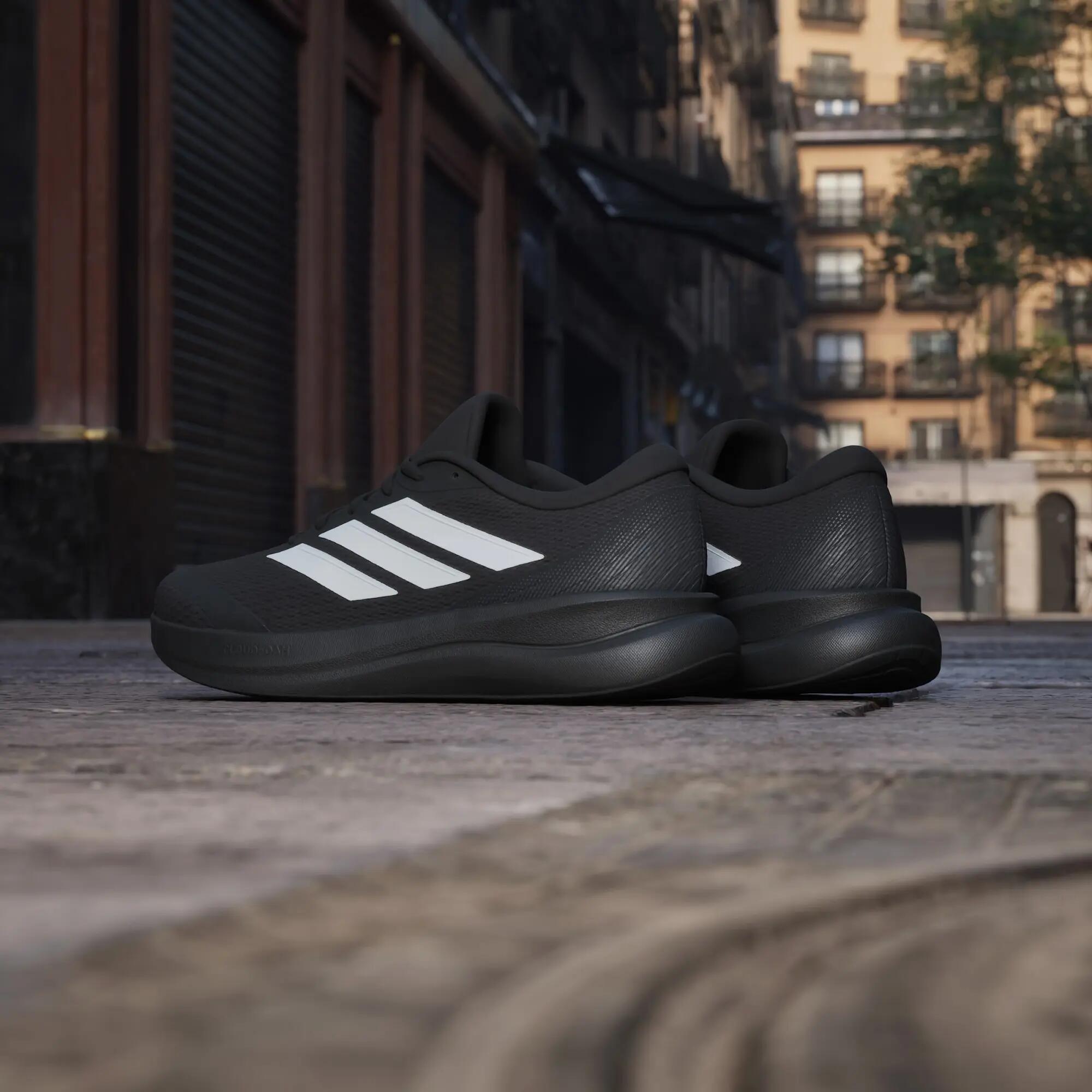 Adidas RUNFALCON 6 Men Running Shoes Black -  4