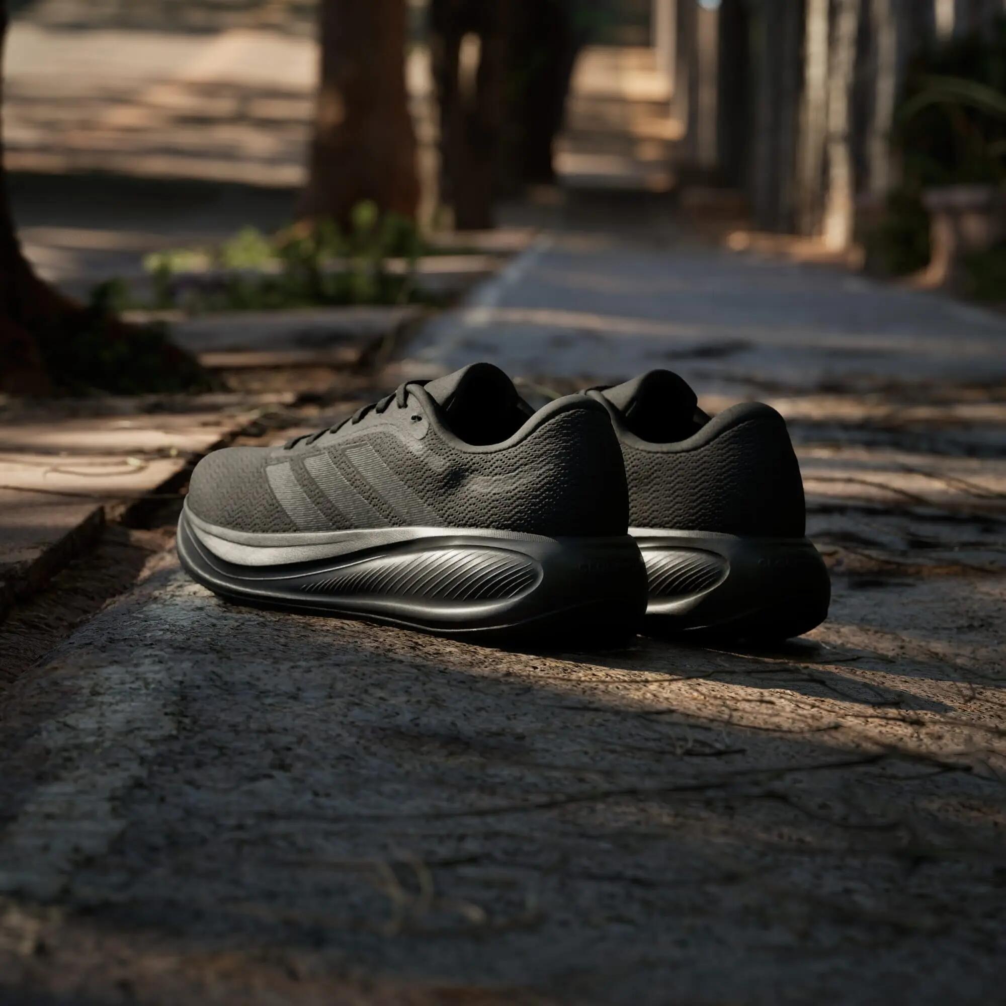 Adidas RESPONSE RUNNER 2 Unisex Running Shoes Black -  4