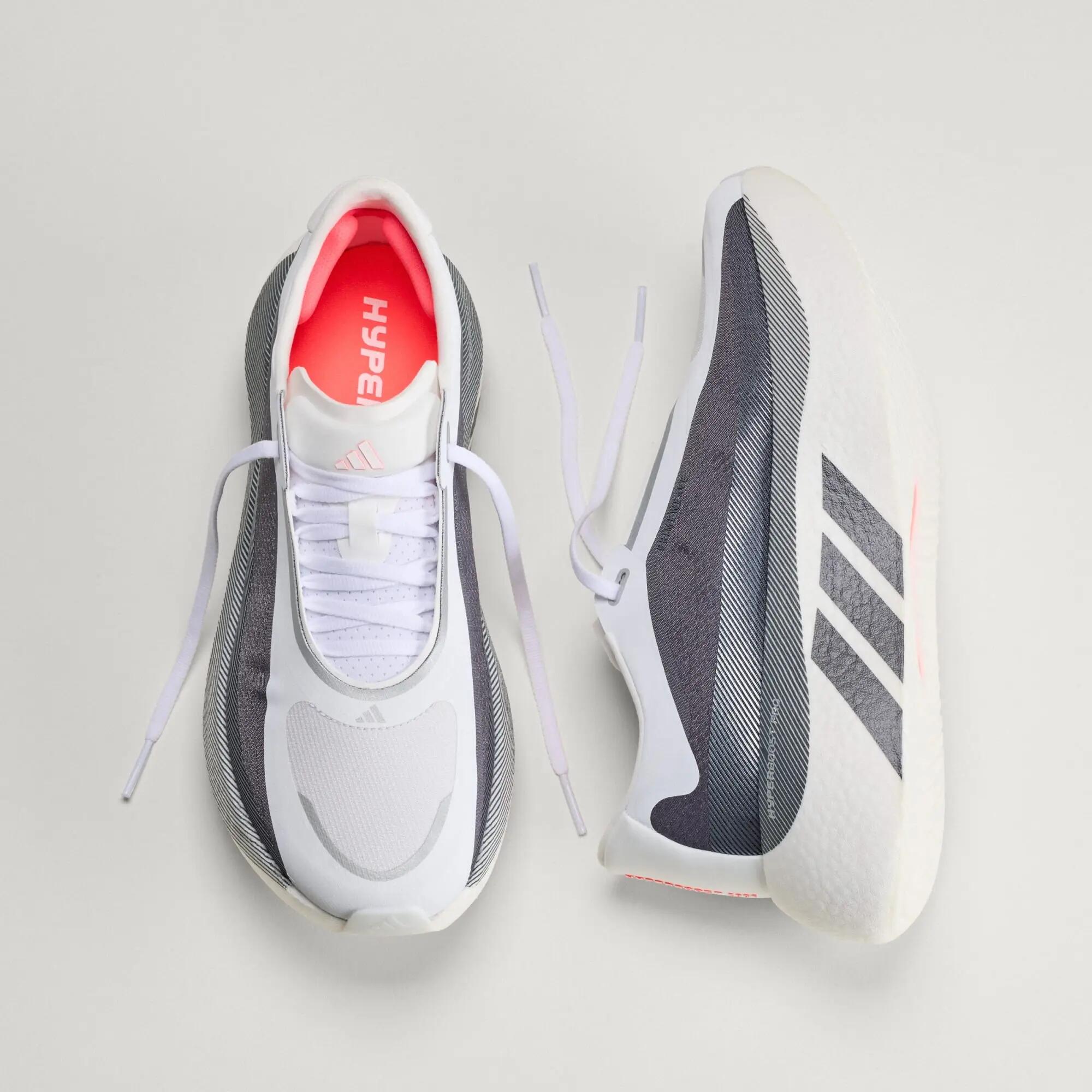 Adidas HYPERBOOST EDGE NEW Men Running Shoes White -  3