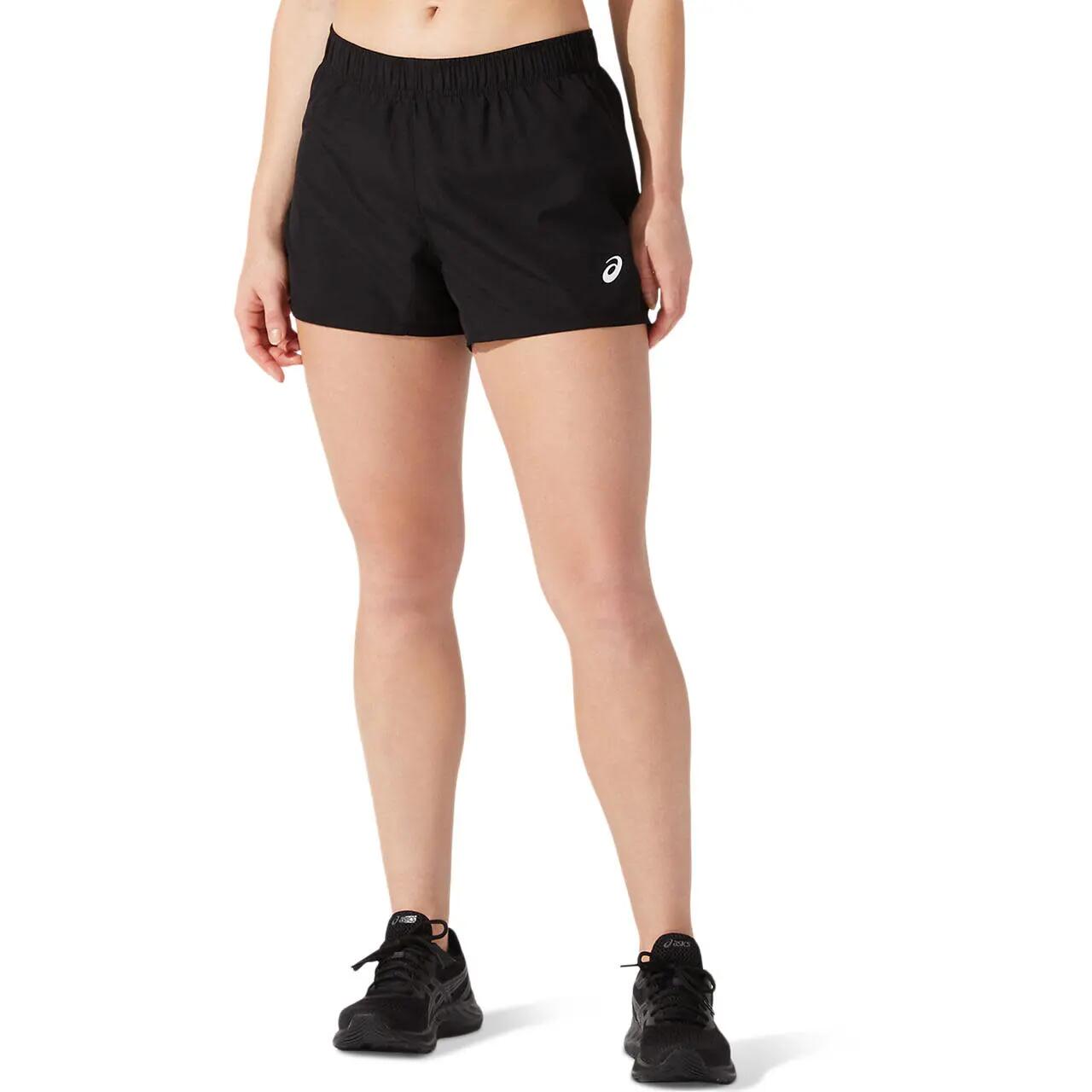 Short Asics Core Run 4in Noir Femme 5/5