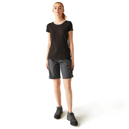 Short sport Dames Xert Strech Bermuda - grijs