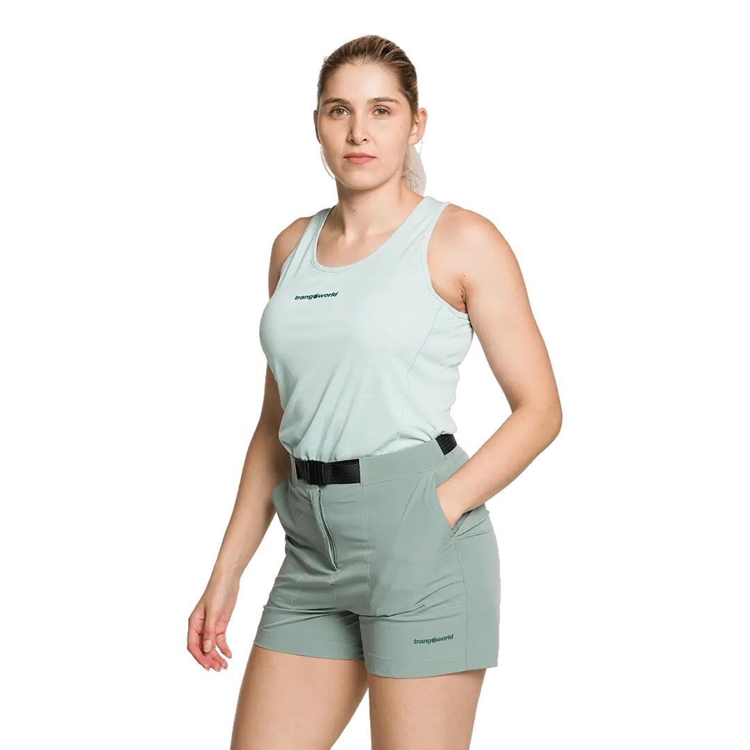 Pantalón corto deportivo hombre TRANGO Short Luey - verde 4/4