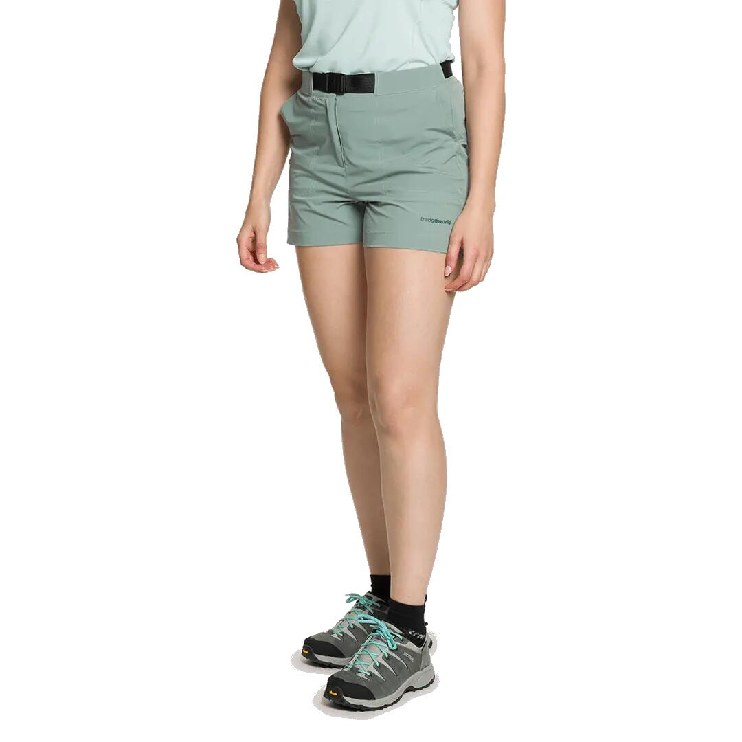 Pantalón corto deportivo hombre TRANGO Short Luey - verde 3/4