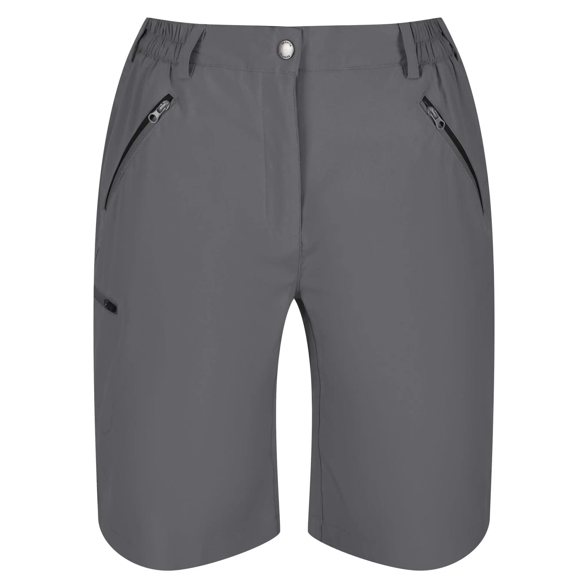 Shorts Sport Damen Xert Strech Bermuda - grau 2/7