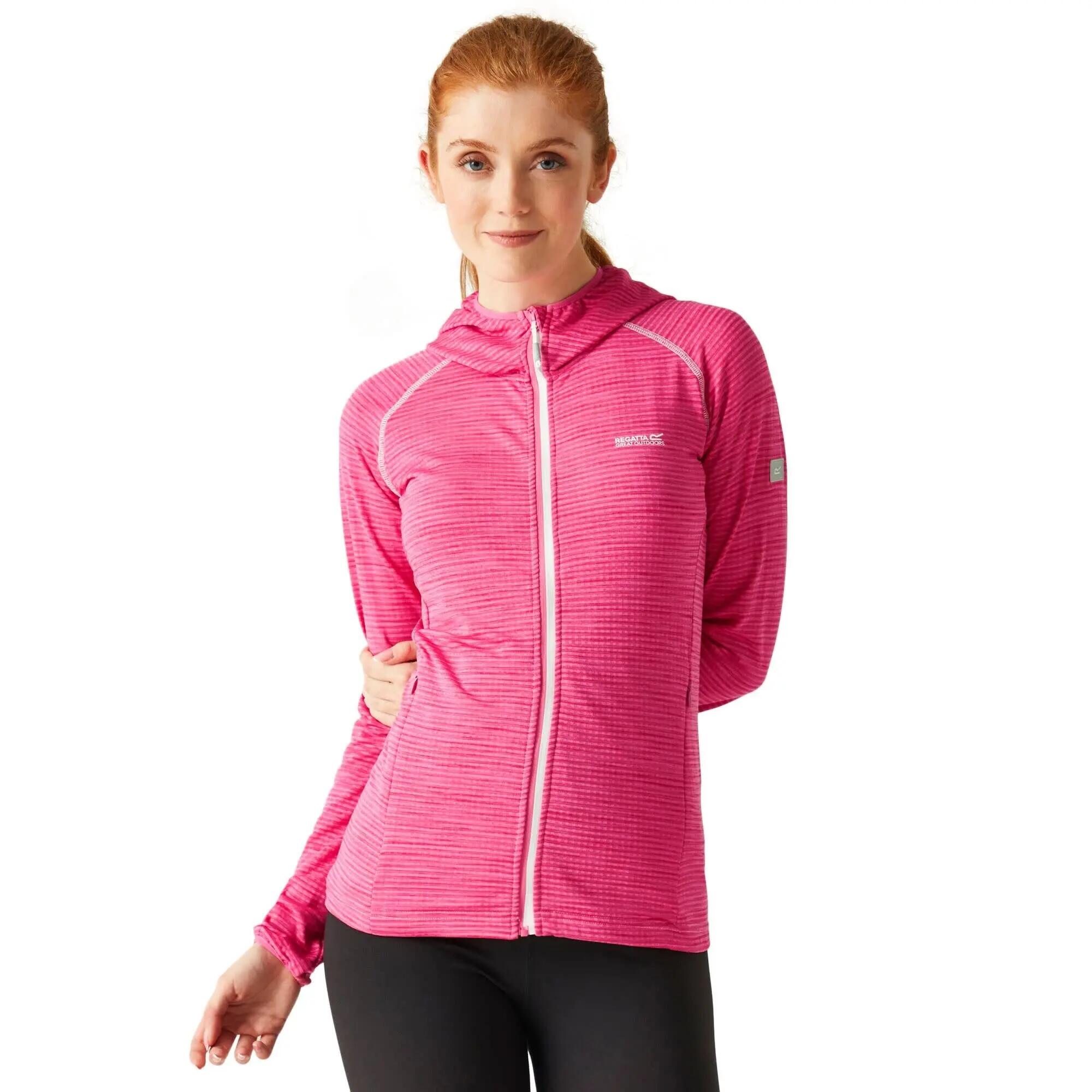 Polaire randonnée femme Yonder Hoody - rose 6/7