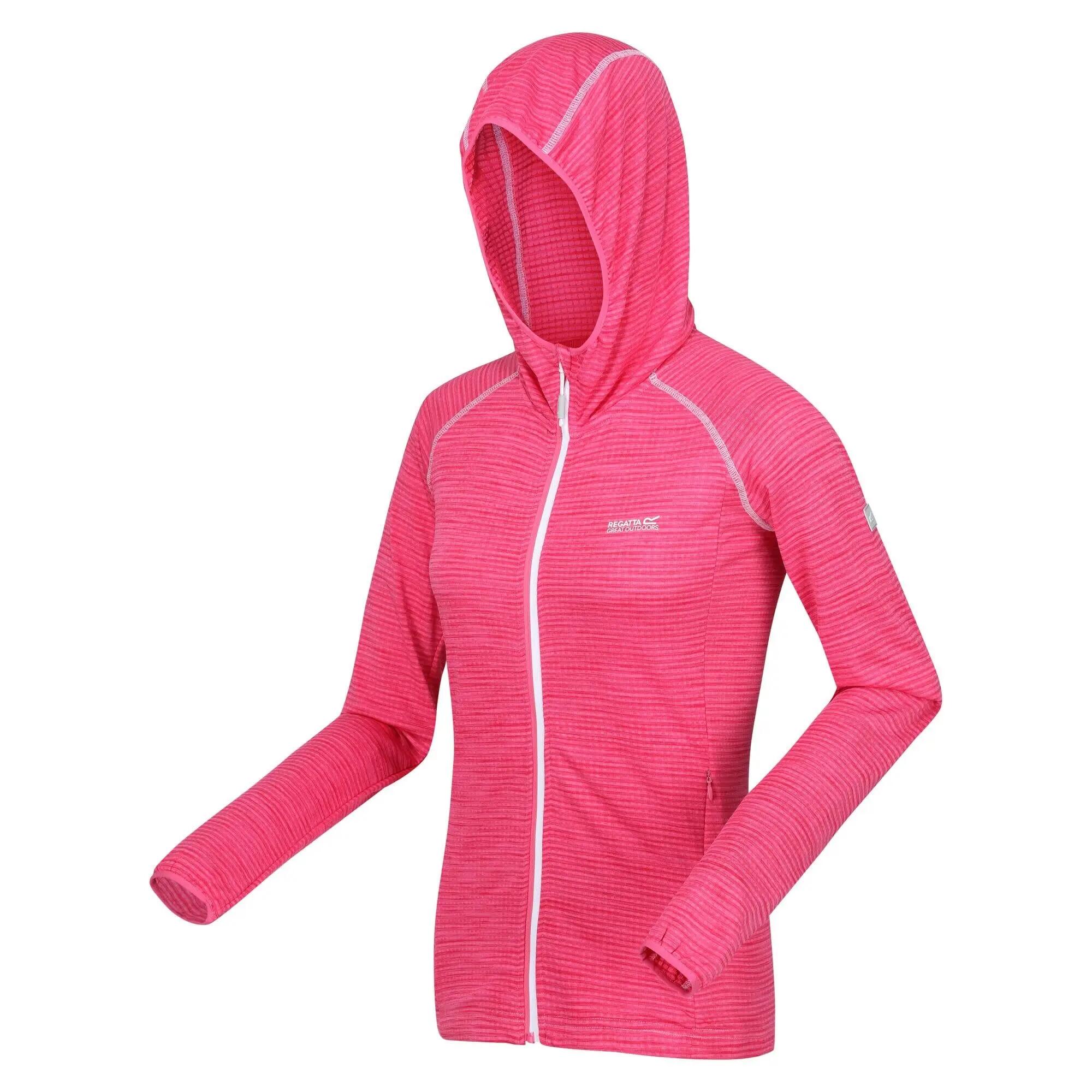 Polaire randonnée femme Yonder Hoody - rose 4/7