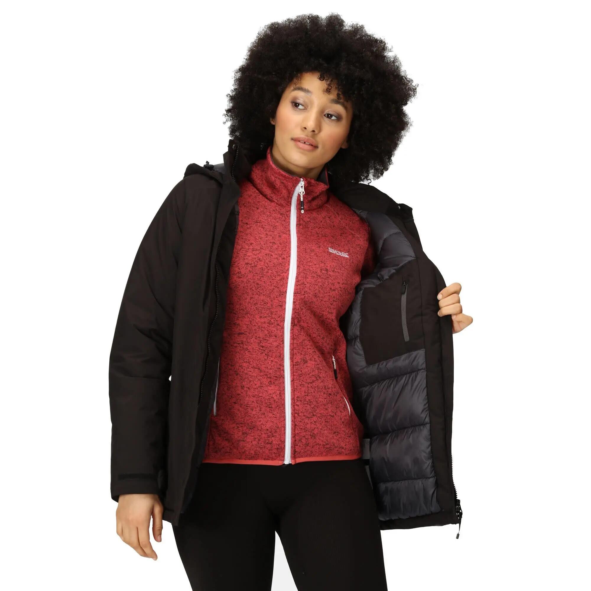 Giacca montagna donna Sanda III - nero 7/7