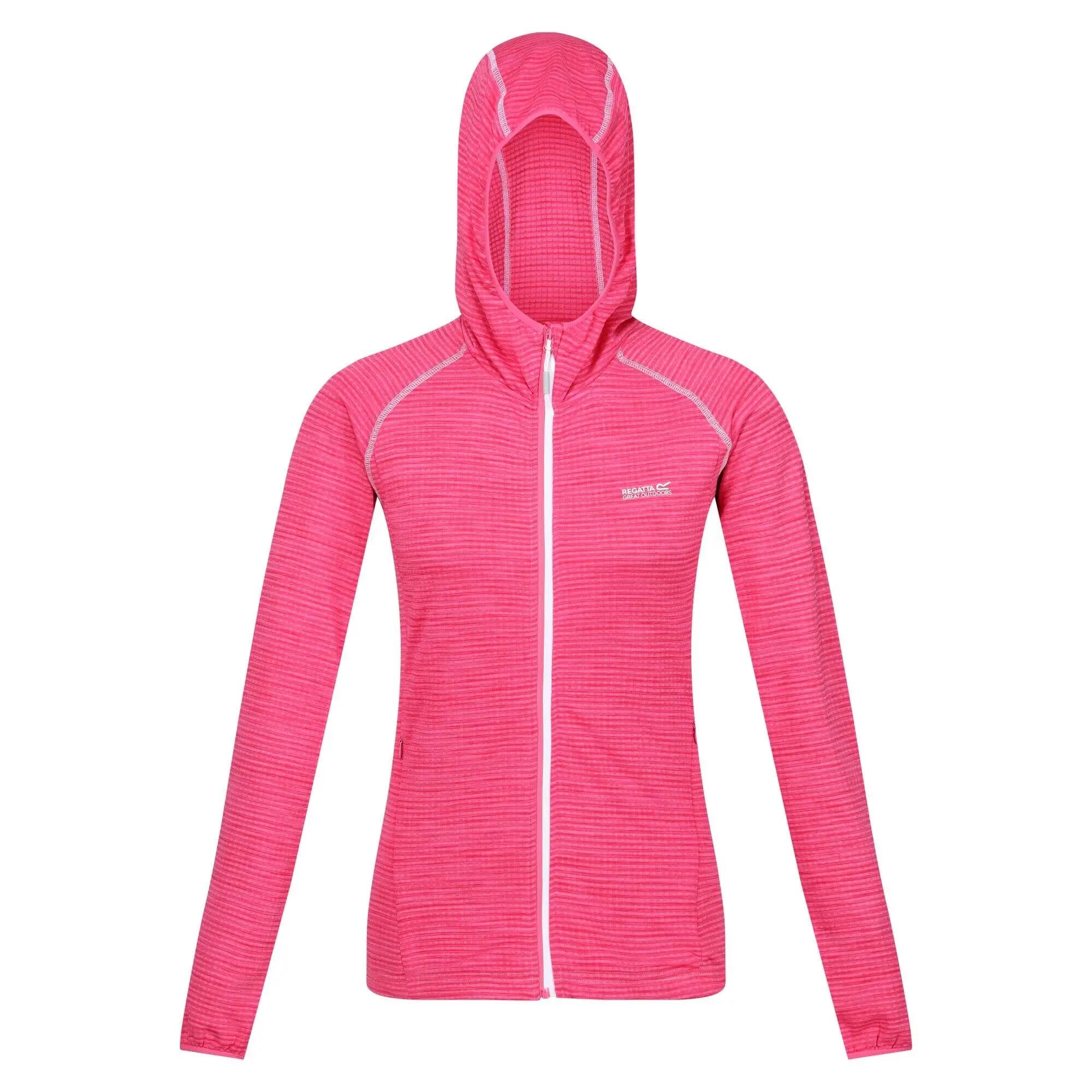 Polaire randonnée femme Yonder Hoody - rose 2/7