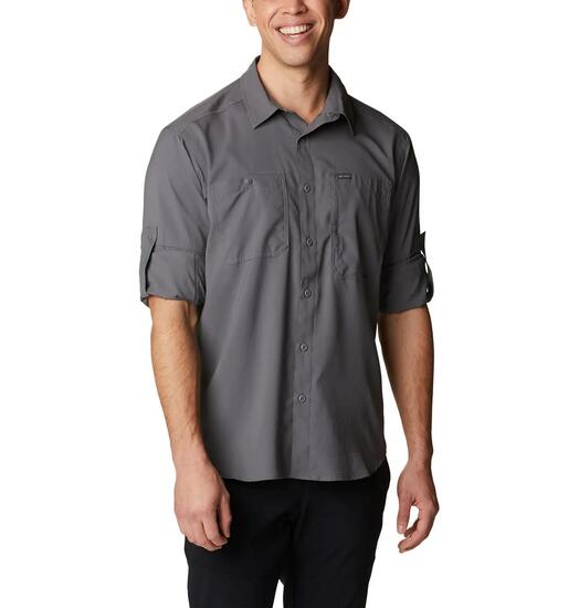 T-shirt sport homme Silver Ridge UtilityLite LS - gris