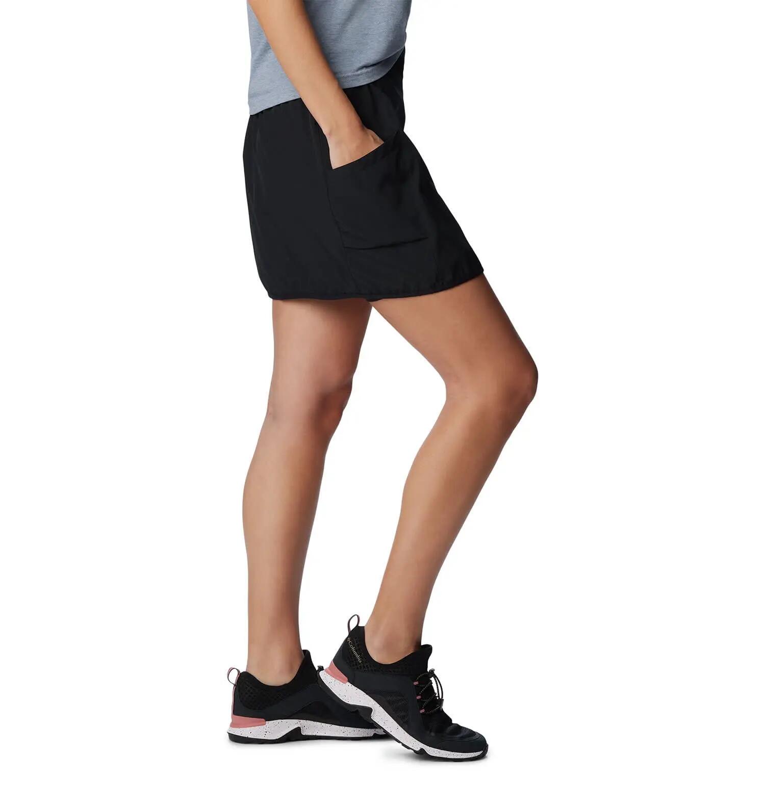 Pantaloncini sport donna Hike Skort - nero 1/6