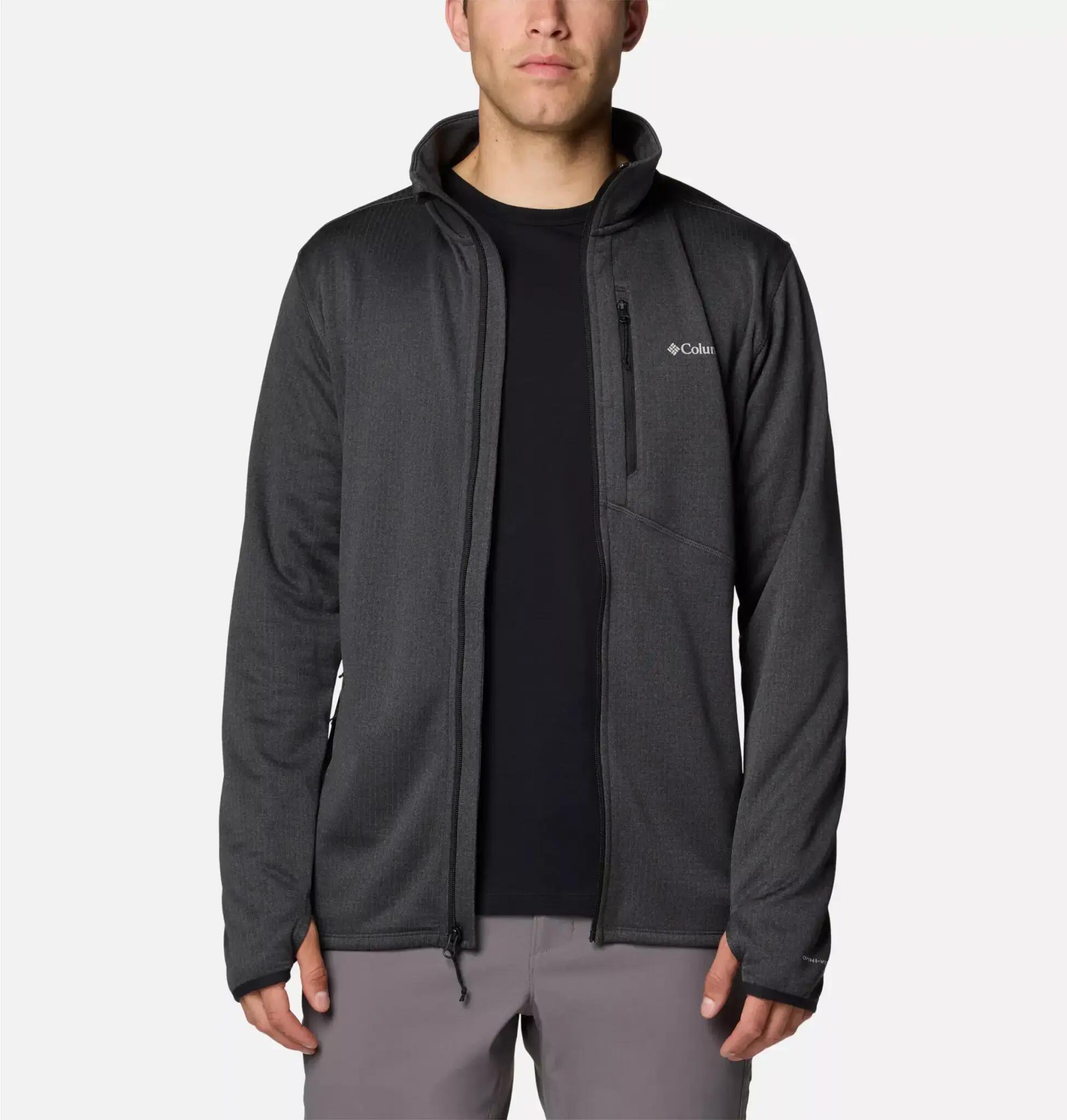 Forro polar montaña hombre Park View Fleece - negro 6/7
